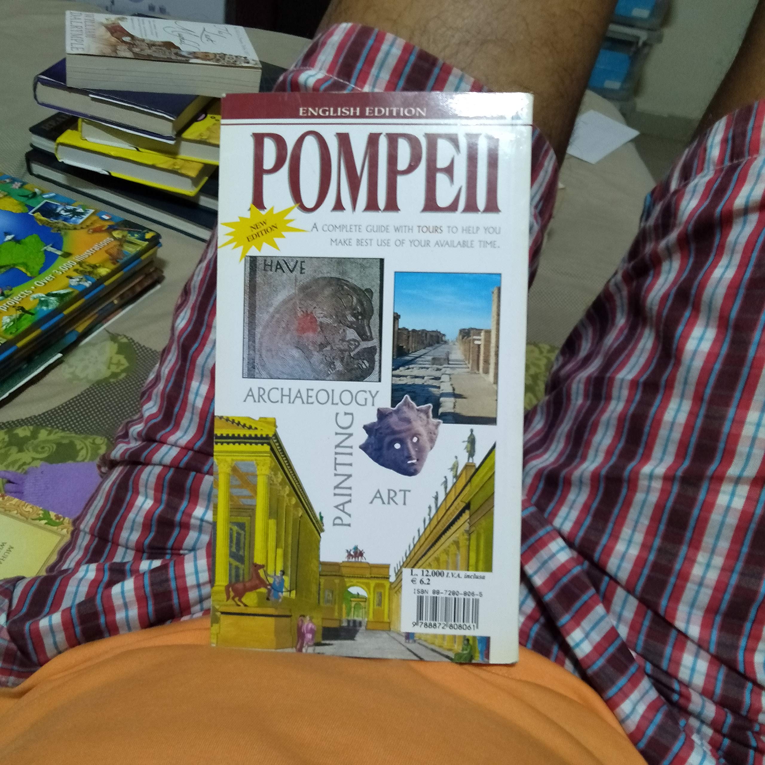 Pompeii Guide With a Map of the Excavations used book depot