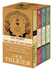 J.R.R. Tolkien 4-Book Boxed Set: The Hobbit and The Lord of the Rings used book depot
