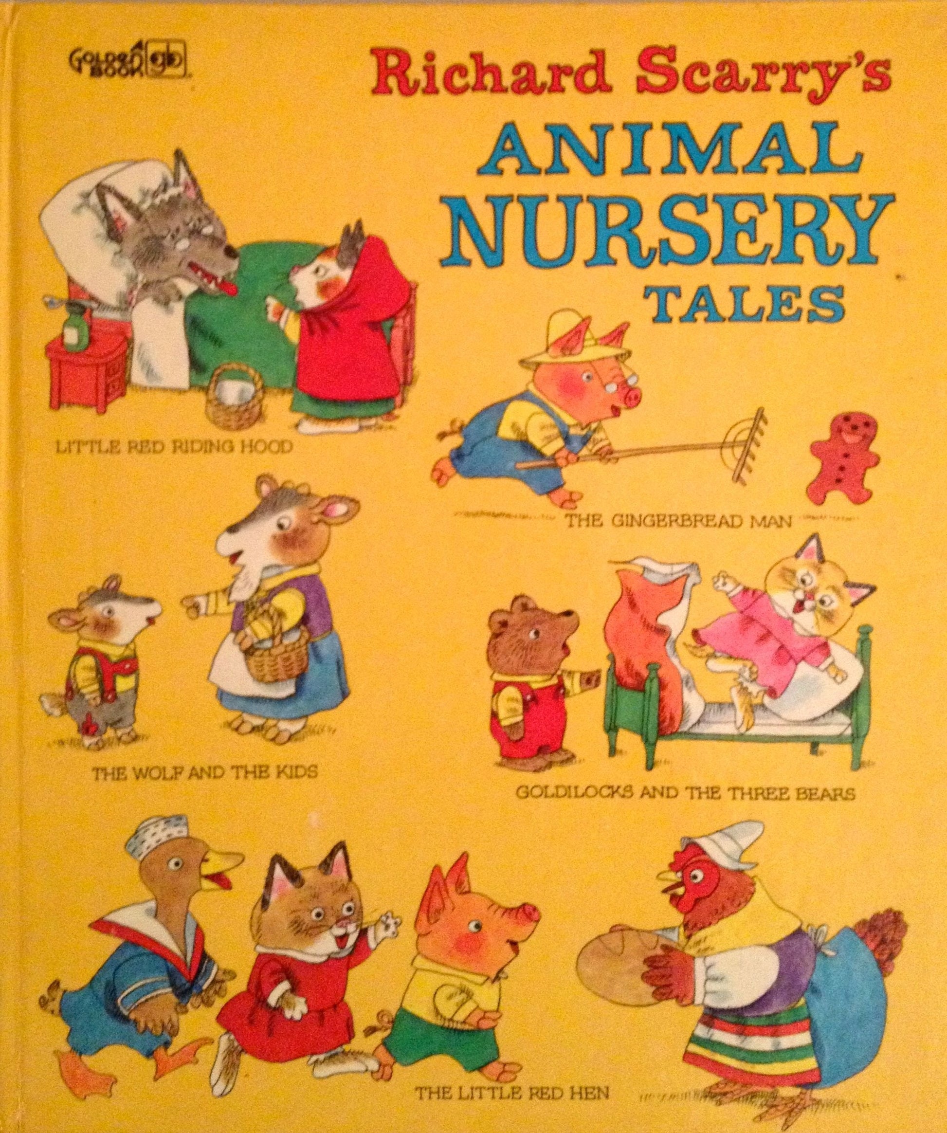 Richard Scarry's Animal Nursery Tales used book depot
