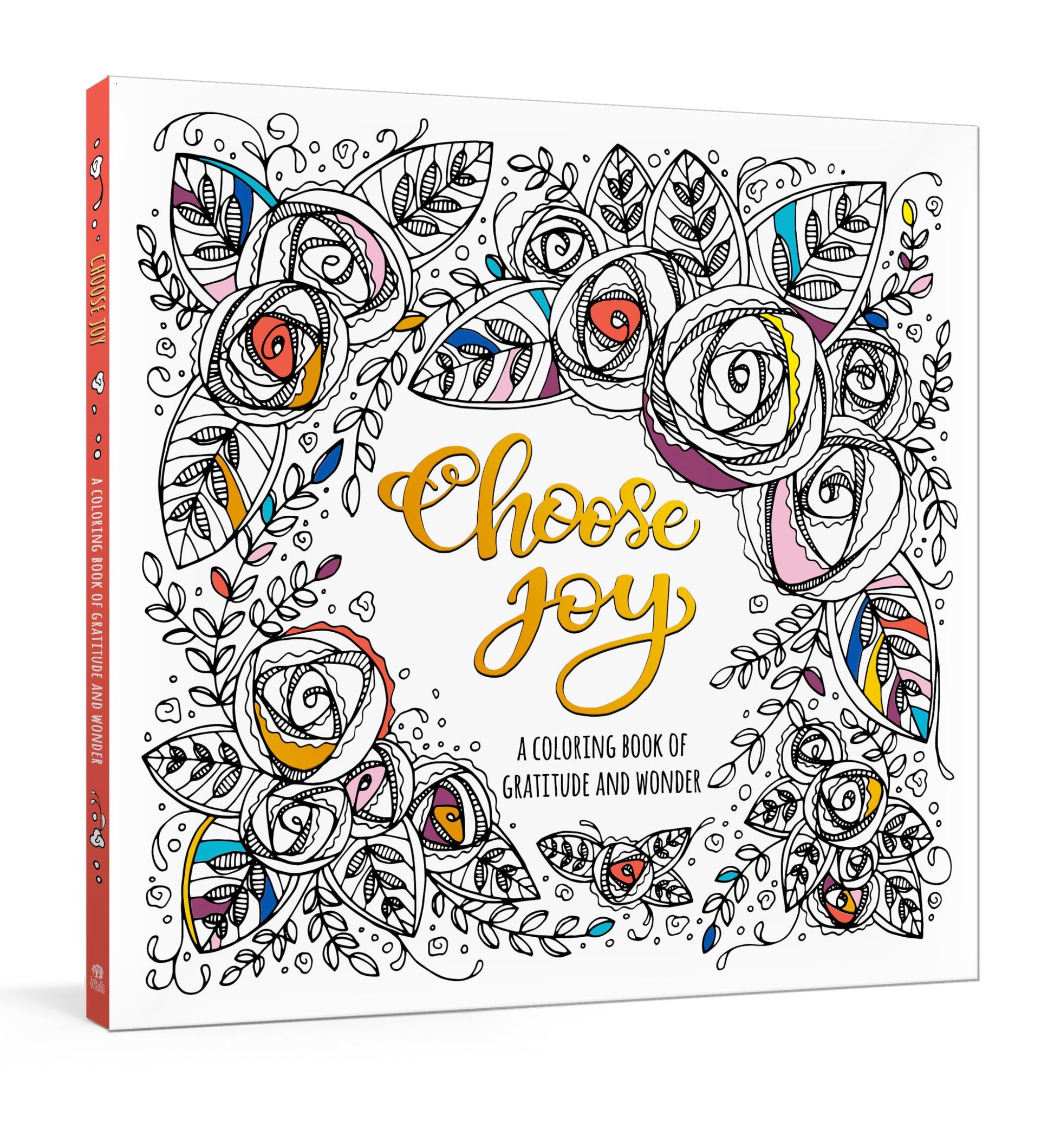 Choose Joy: A Coloring Book of Gratitude and Wonder used book depot