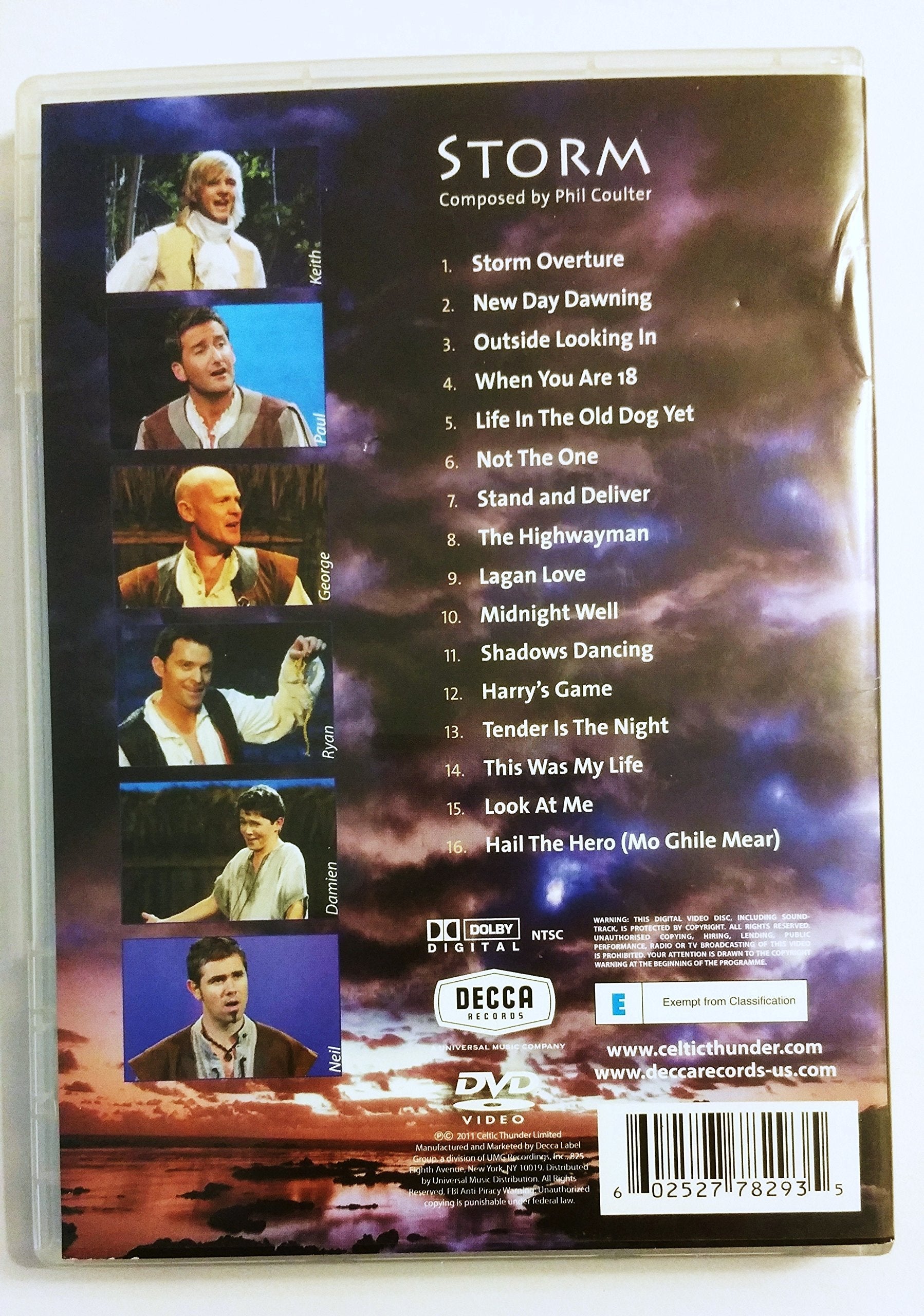 Celtic Thunder: Storm used book depot