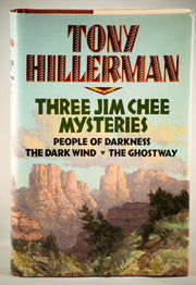 Tony Hillerman : Three Jim Chee Mysteries ( People of Darkness / The Dark Wind / The Ghostway ) used book depot