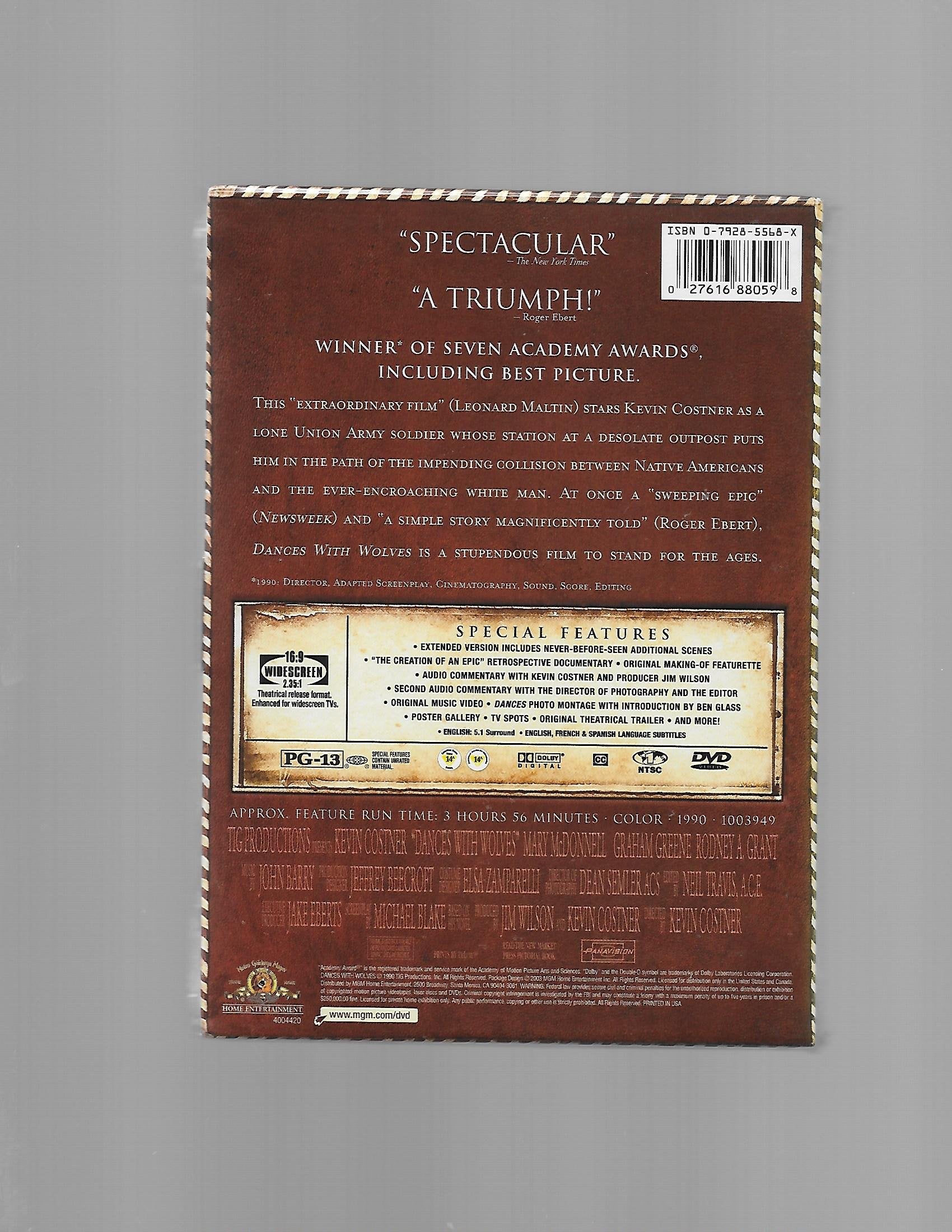 Dances with Wolves - Extended Cut (Two-Disc Collector's Edition) used book depot