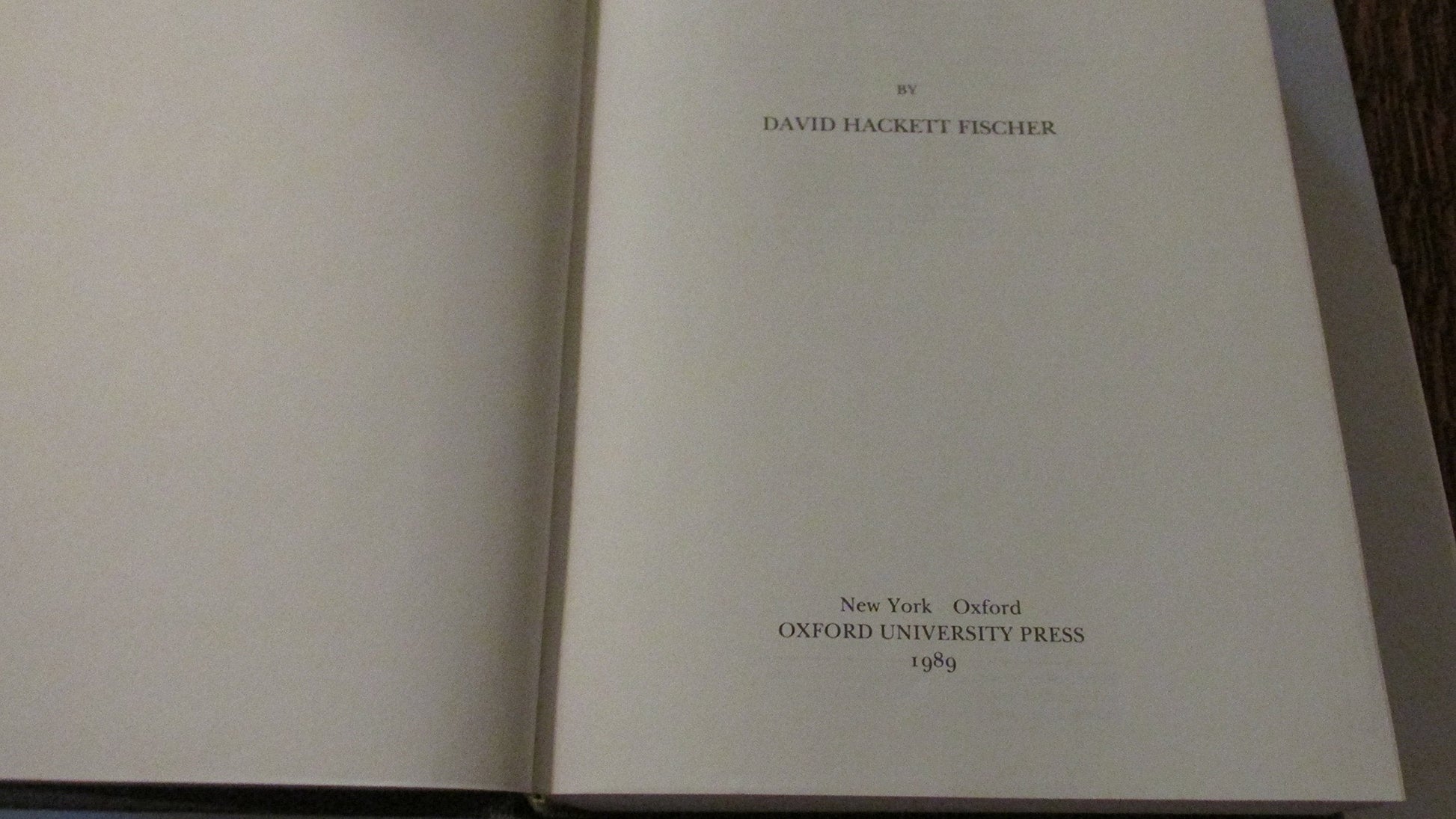 Albion's Seed: Four British Folkways in America (America: a cultural history) (VOLUME I) used book depot