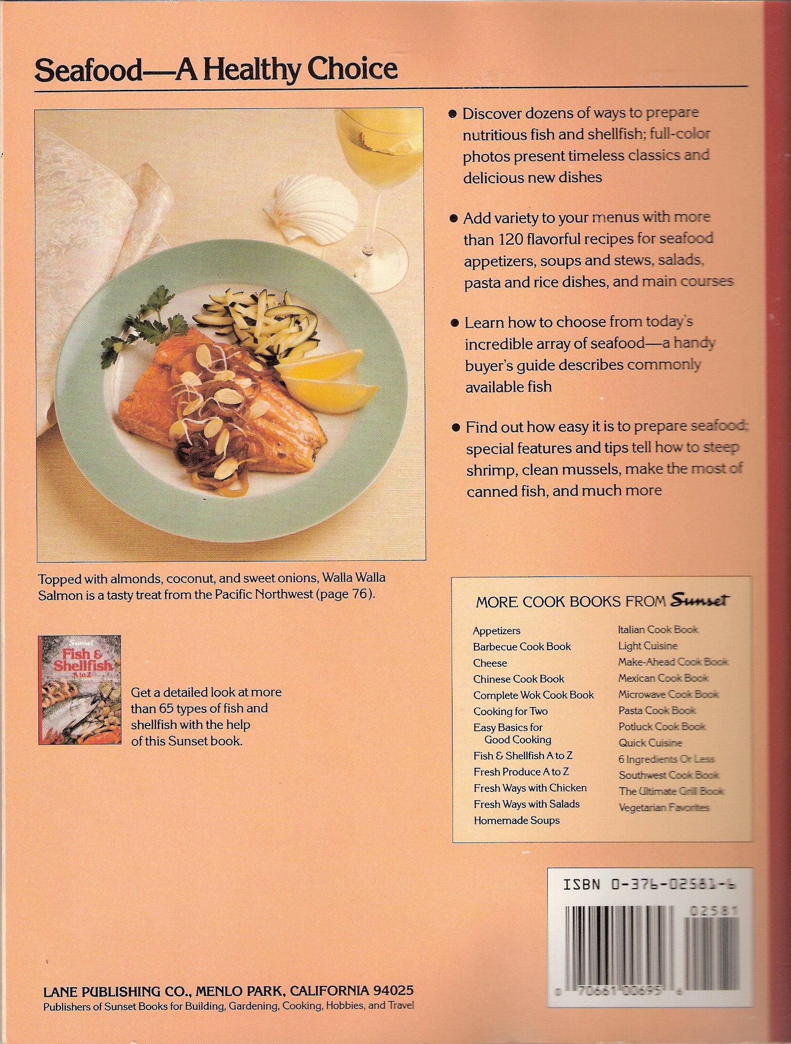 Sunset Seafood Cook Book used book depot