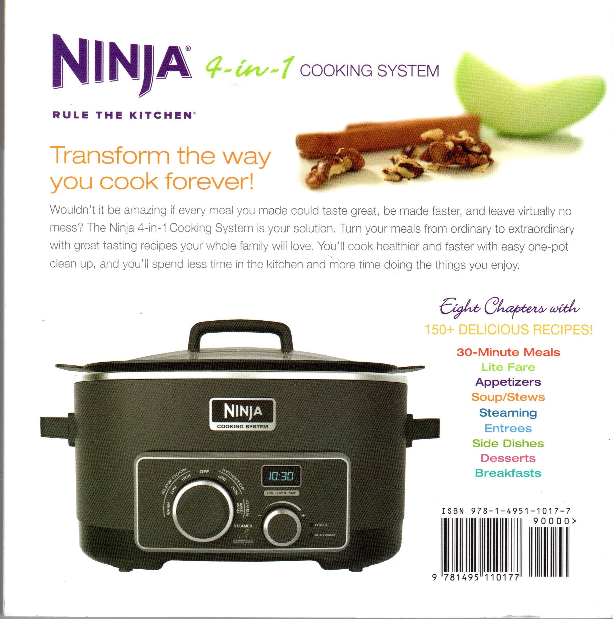 Ninja Cooking System: Cooking Easier, Healthier and Better used book depot