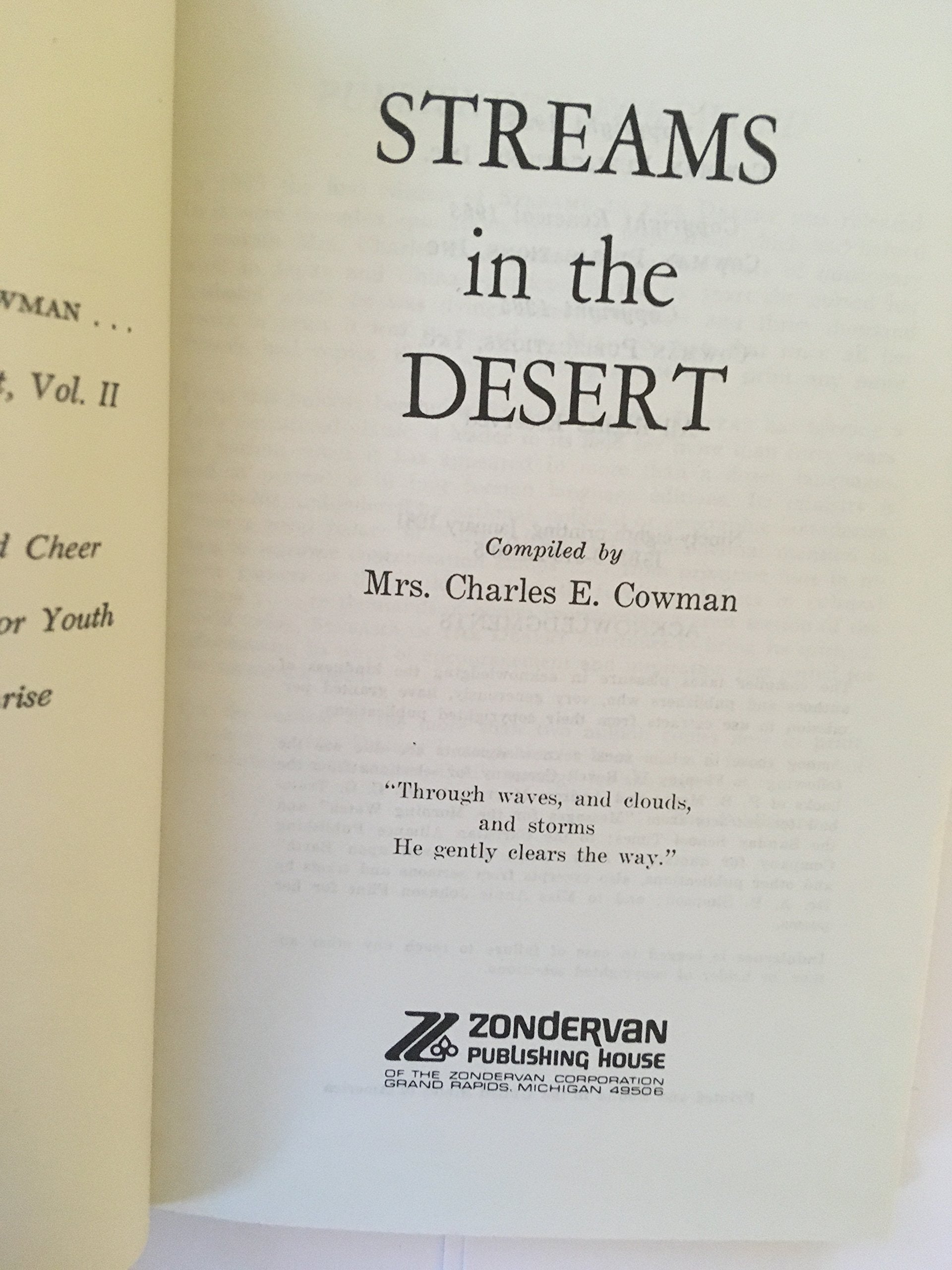 Streams in the Desert (Volume 1)