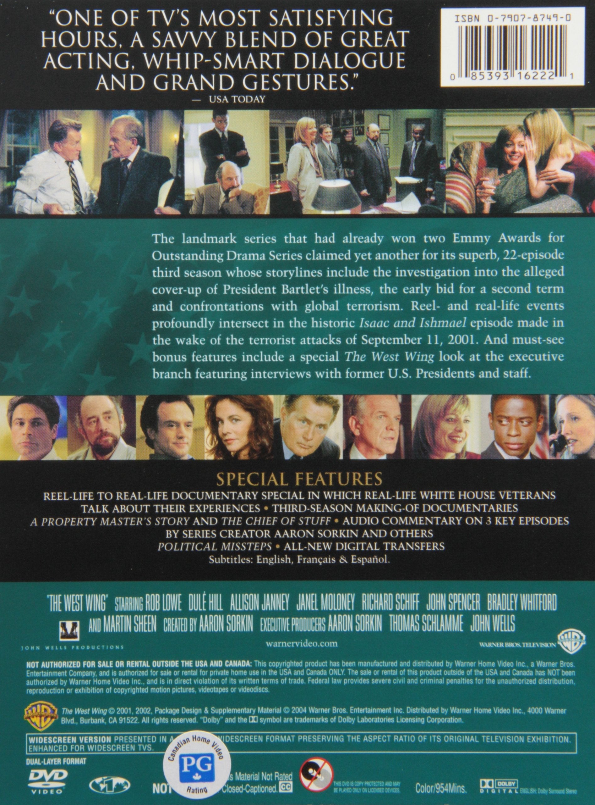 The West Wing: Season 3 used book depot