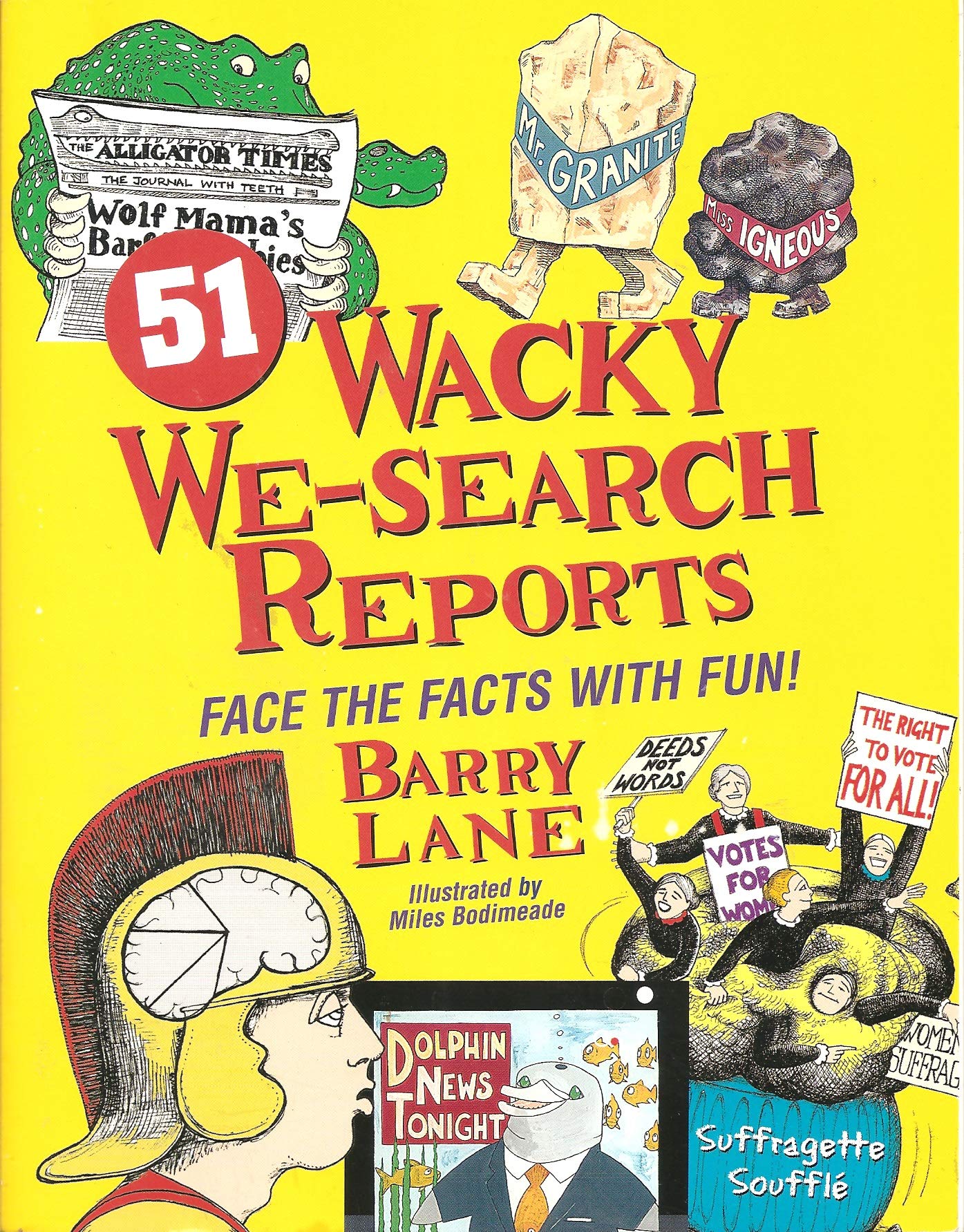 51 Wacky We-Search Reports: Face the Facts With Fun used book depot