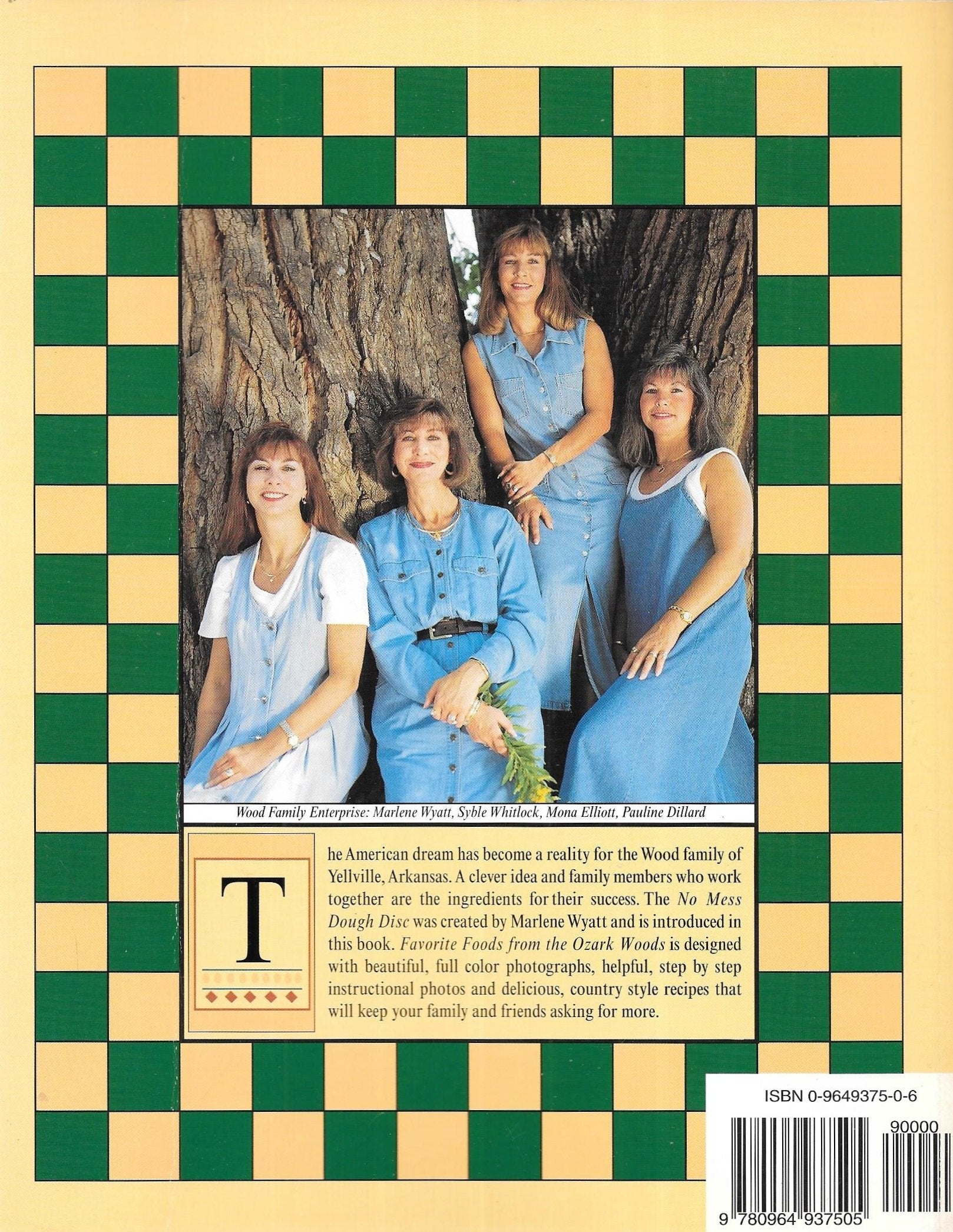 Favorite Foods from the Ozark Woods by Wyatt, Marlene, Whitlock, Syble, Elliott, Mona, Dillard, Pau (1995) Paperback used book depot