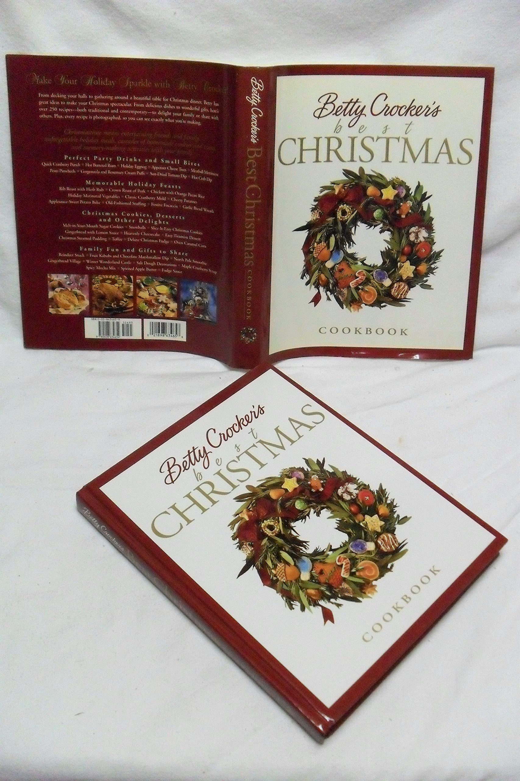 Betty Crocker's Best Christmas Cookbook used book depot