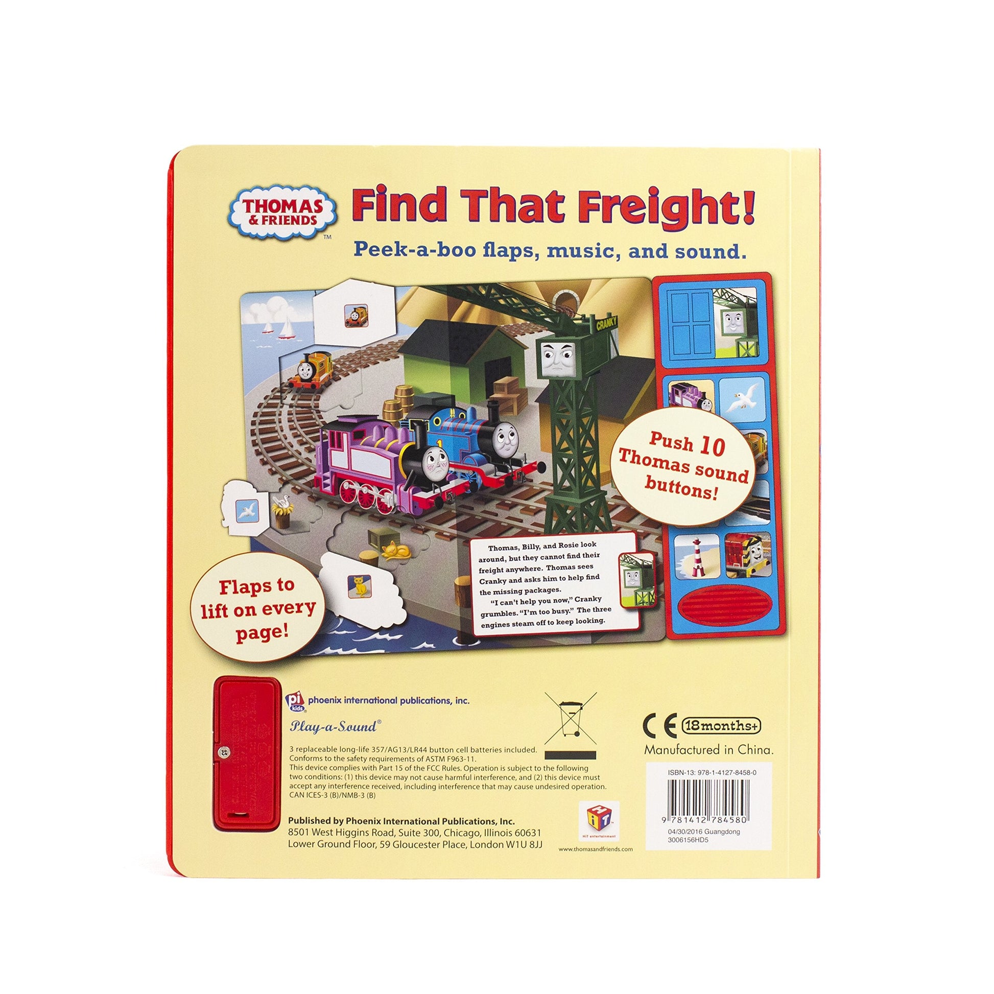 Thomas & Friends - Find that Freight! Lift-a-Flap Sound Book used book depot