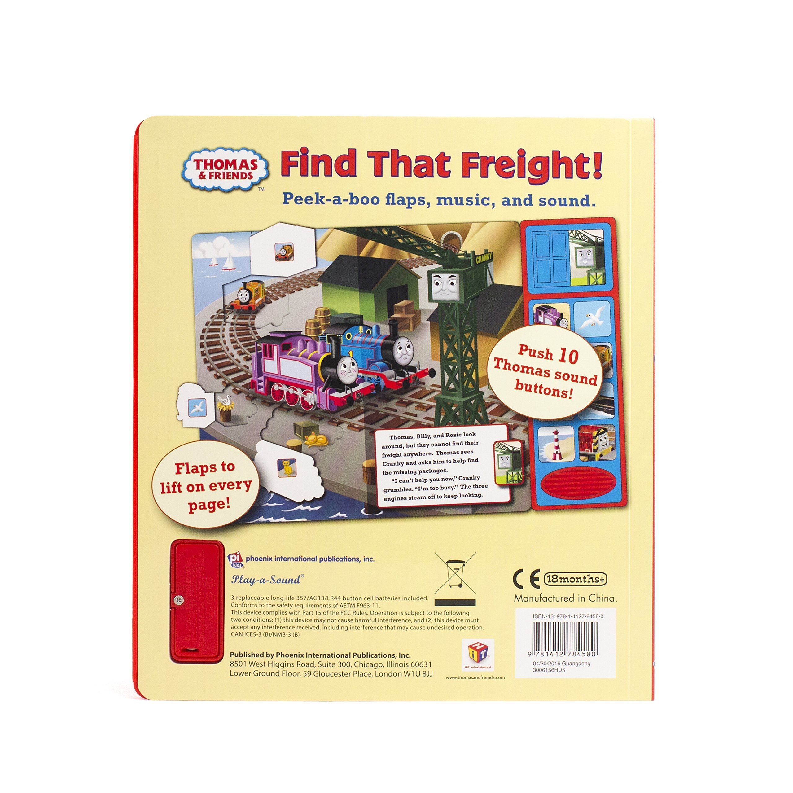 Thomas & Friends - Find that Freight! Lift-a-Flap Sound Book used book depot