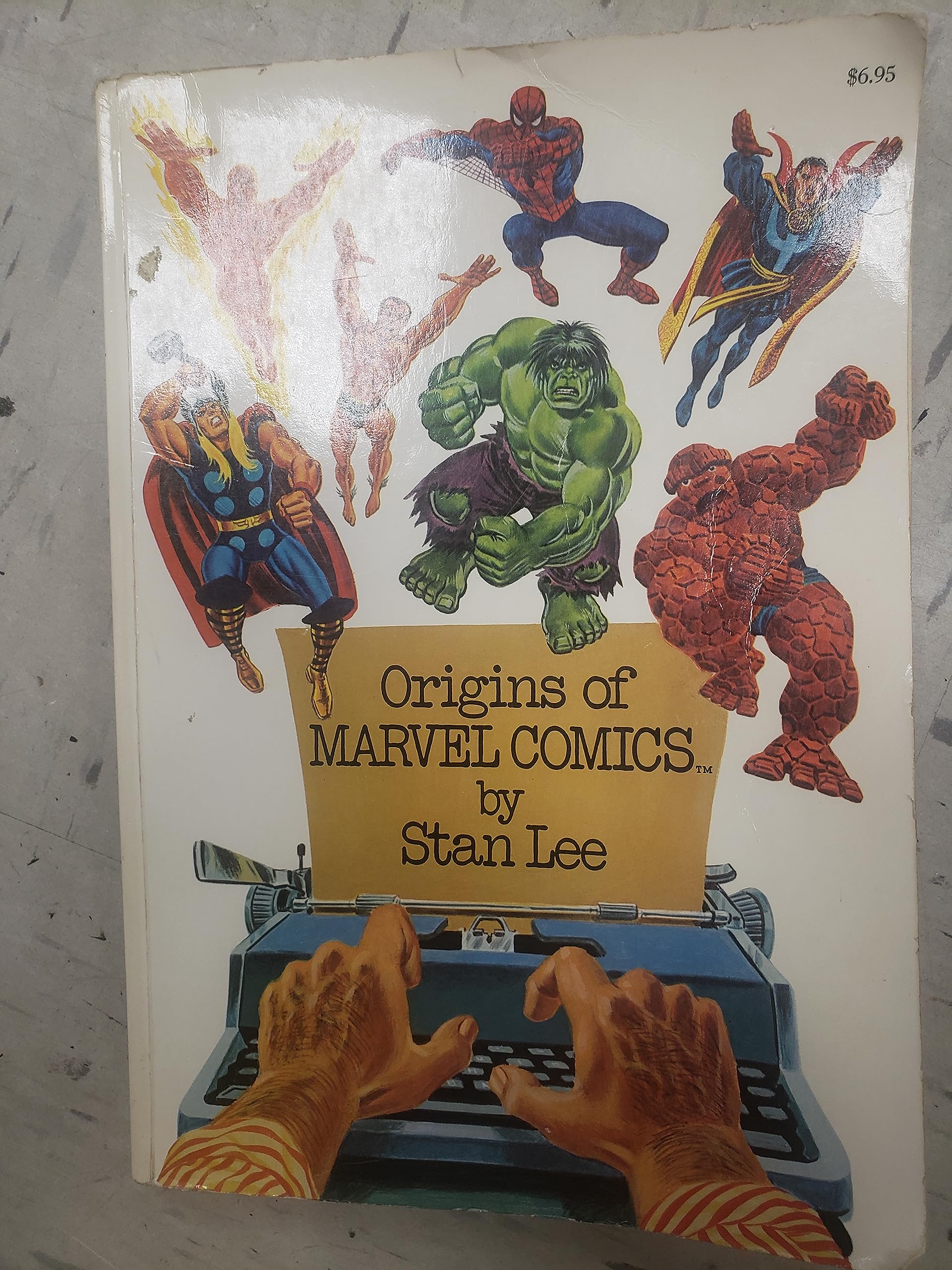 Origins of Marvel Comics used book depot
