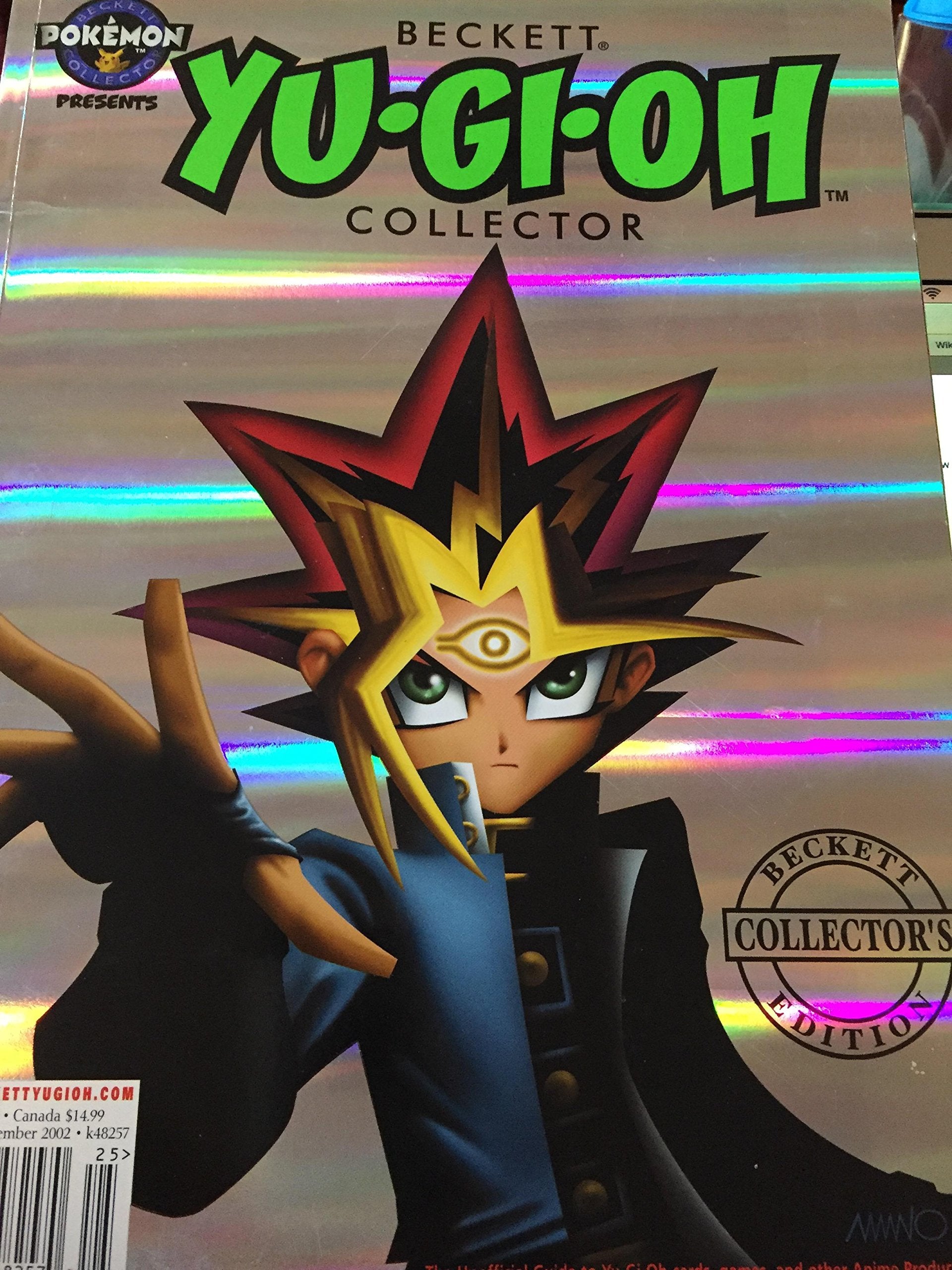 Yu-Gi-Oh, Beckett Collector, October November 2002, No 2