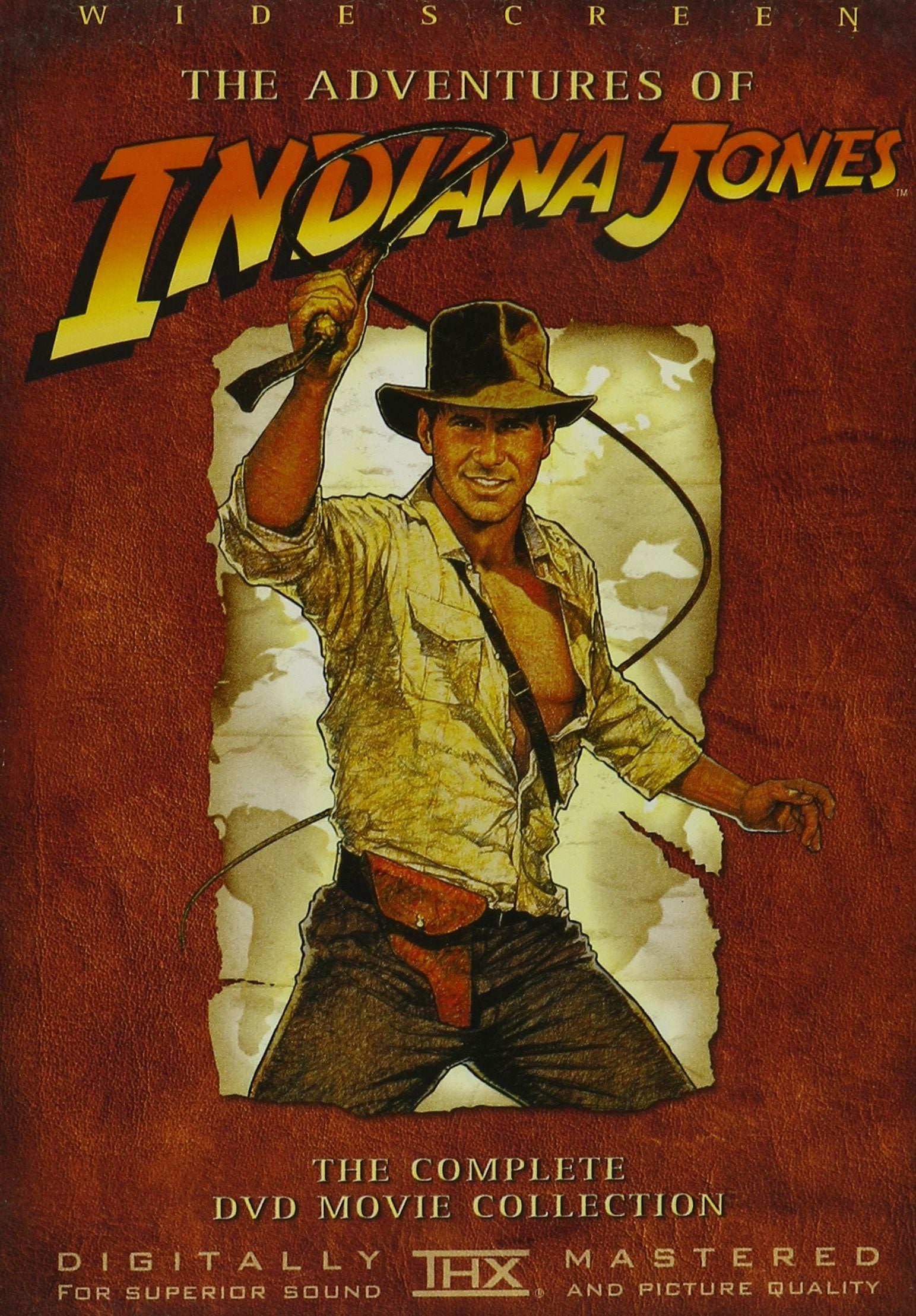 The Adventures of Indiana Jones : The Complete DVD Movie Collection : Widescreen Edition used book depot