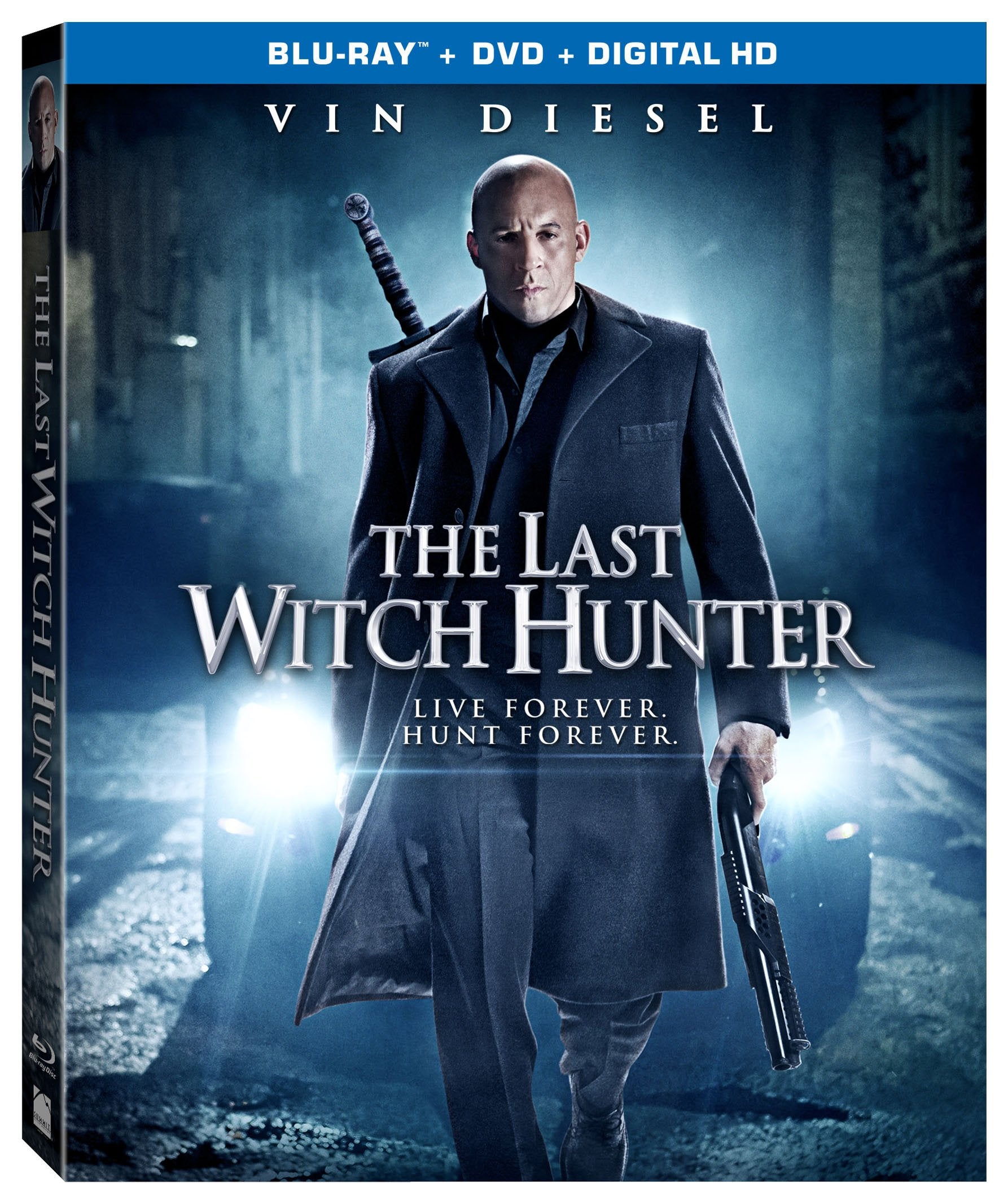 The Last Witch Hunter [Blu-ray + DVD + Digital HD] used book depot