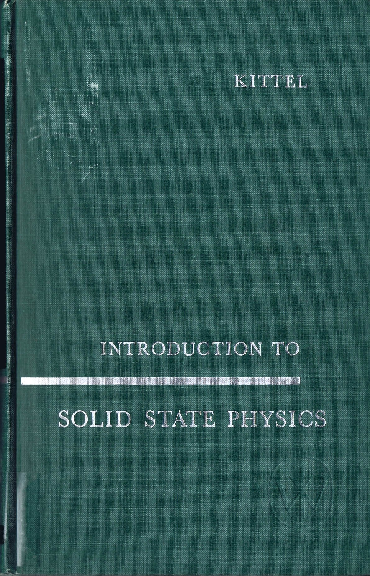 Introduction to Solid State Physics Second Edition