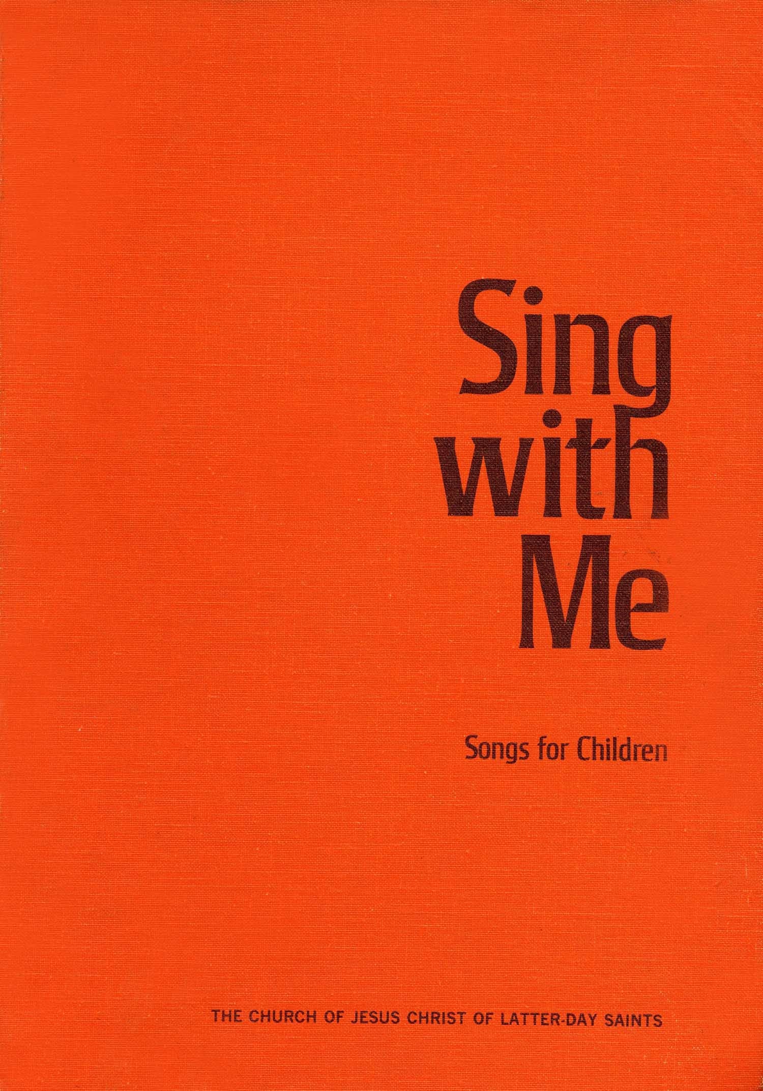 Sing With Me, Songs for Children