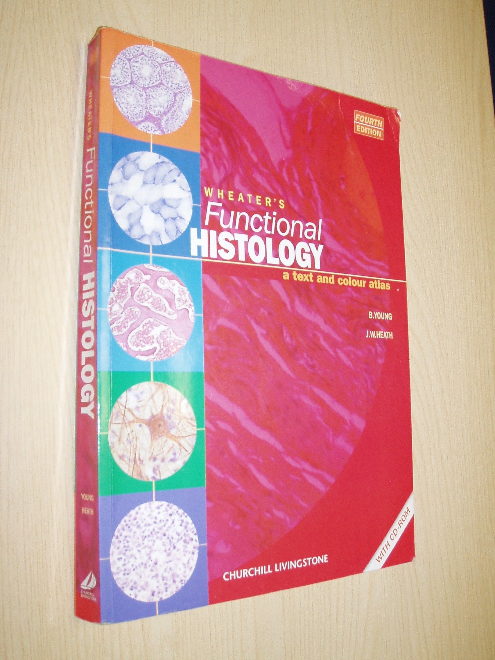 Wheater's Functional Histology: A Text and Colour Atlas used book depot