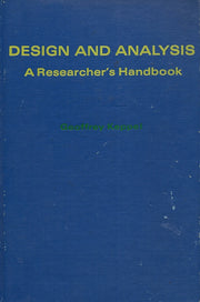 Design and analysis: A researcher's handbook (Prentice-Hall series in experimental psychology) used book depot