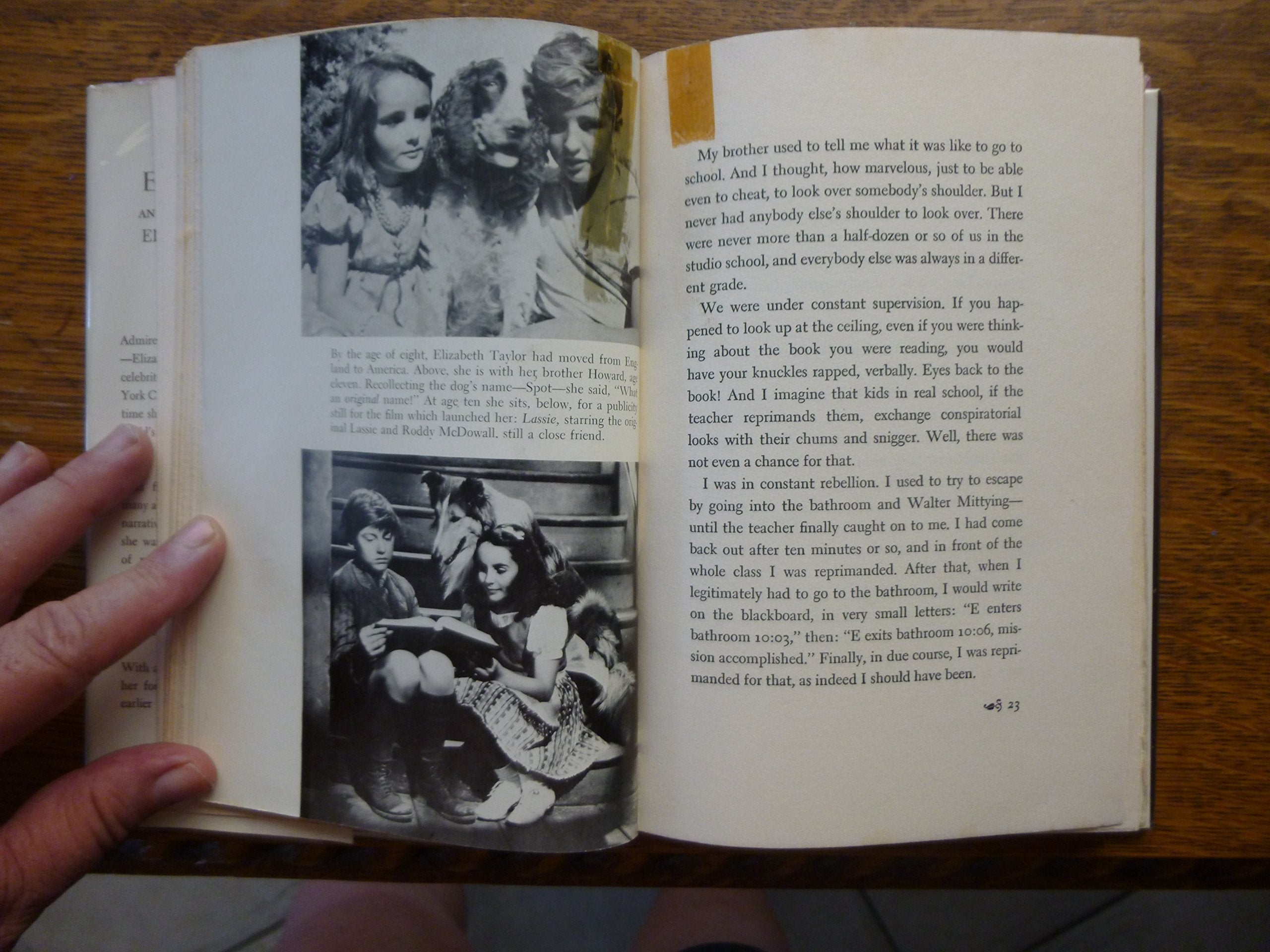 Elizabeth Taylor;: An informal memoir, used book depot