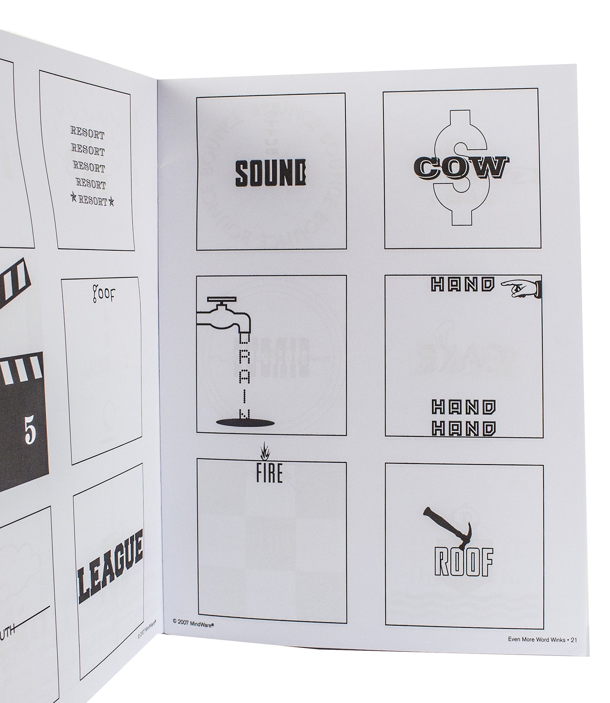 MindWare Even More Word Winks used book depot