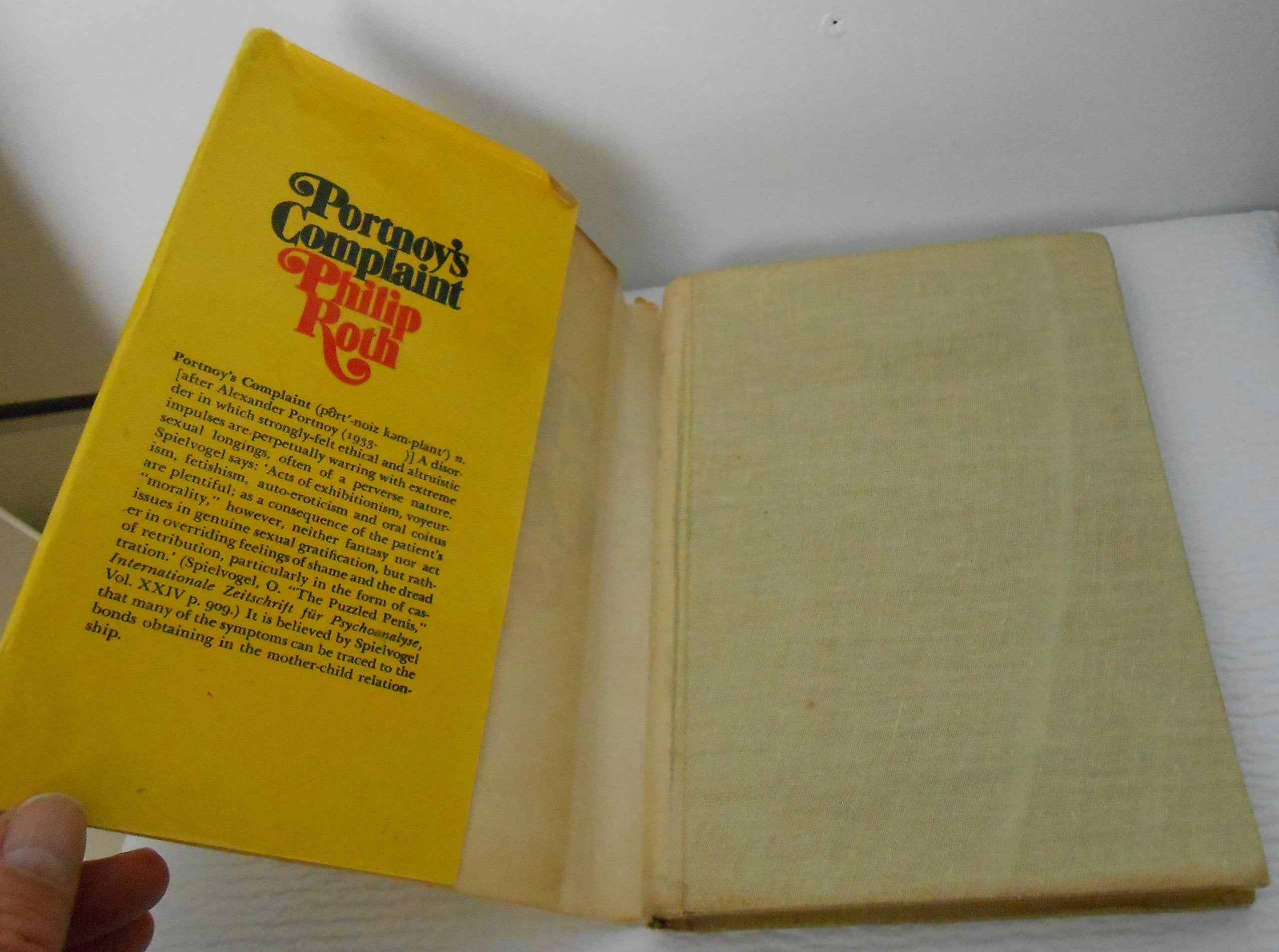 Portnoy's Complaint used book depot