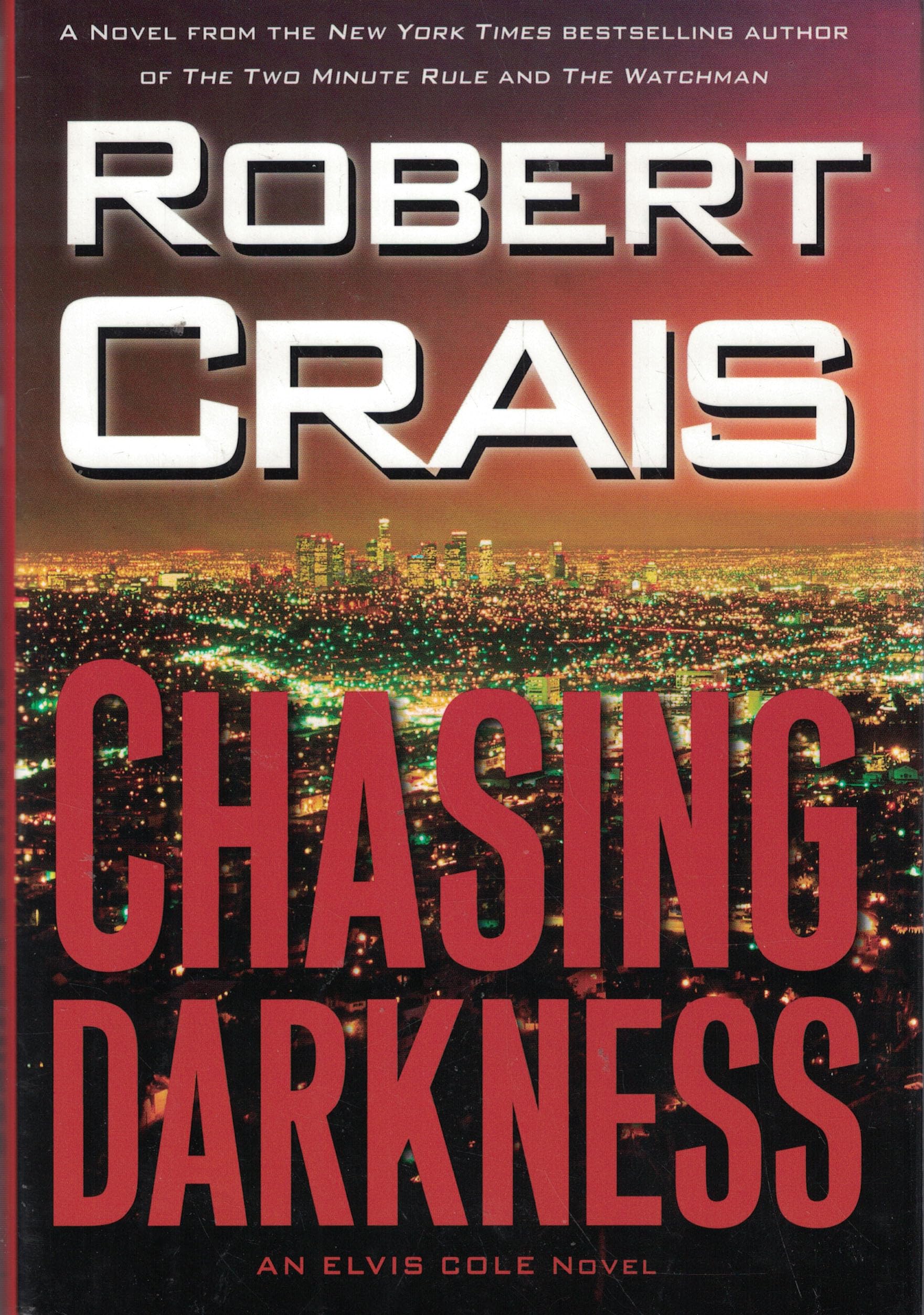 Chasing Darkness (Elvis Cole Novel) used book depot