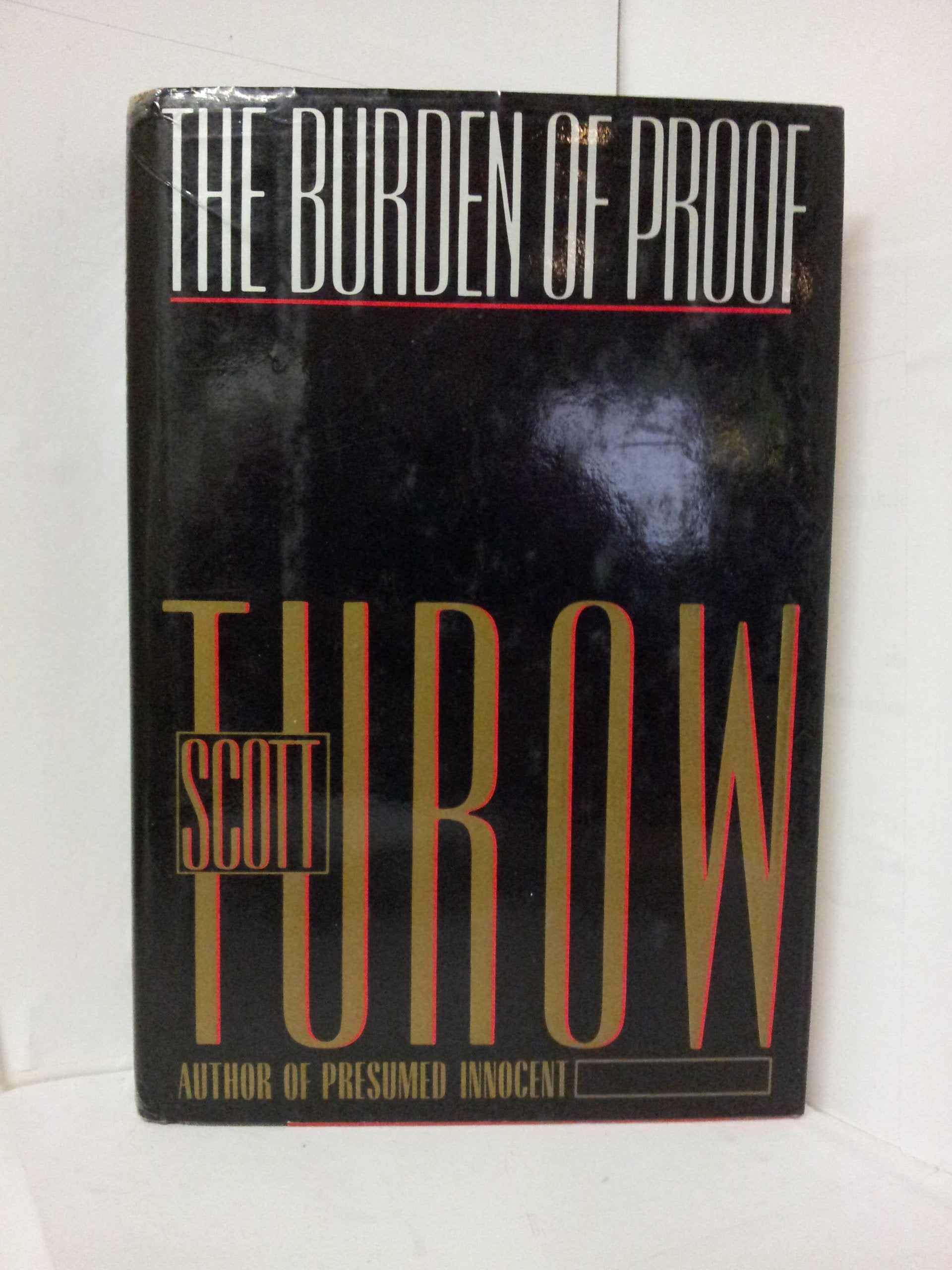 The Burden of Proof used book depot