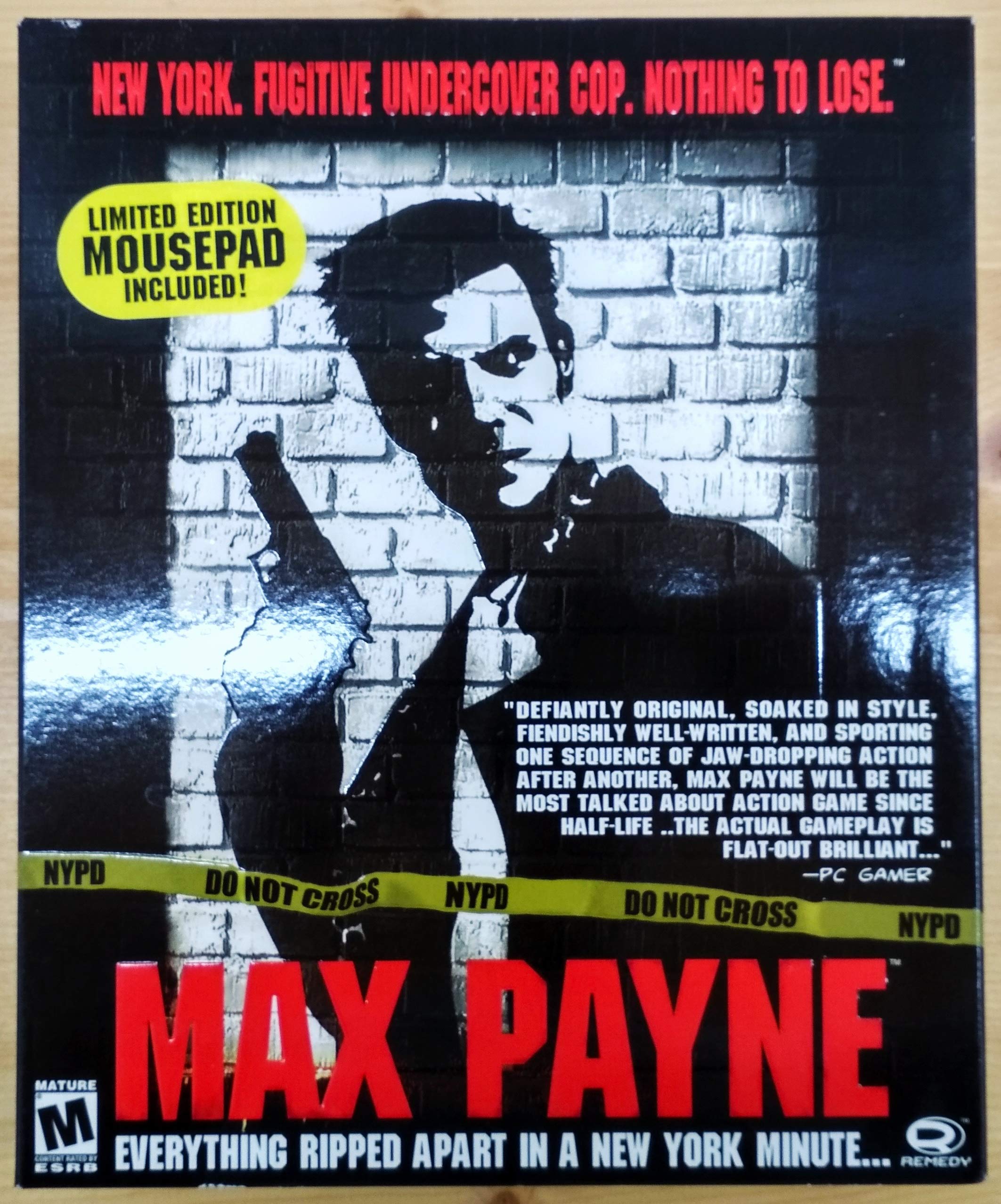 Max Payne Special Edition with Mousepad - PC