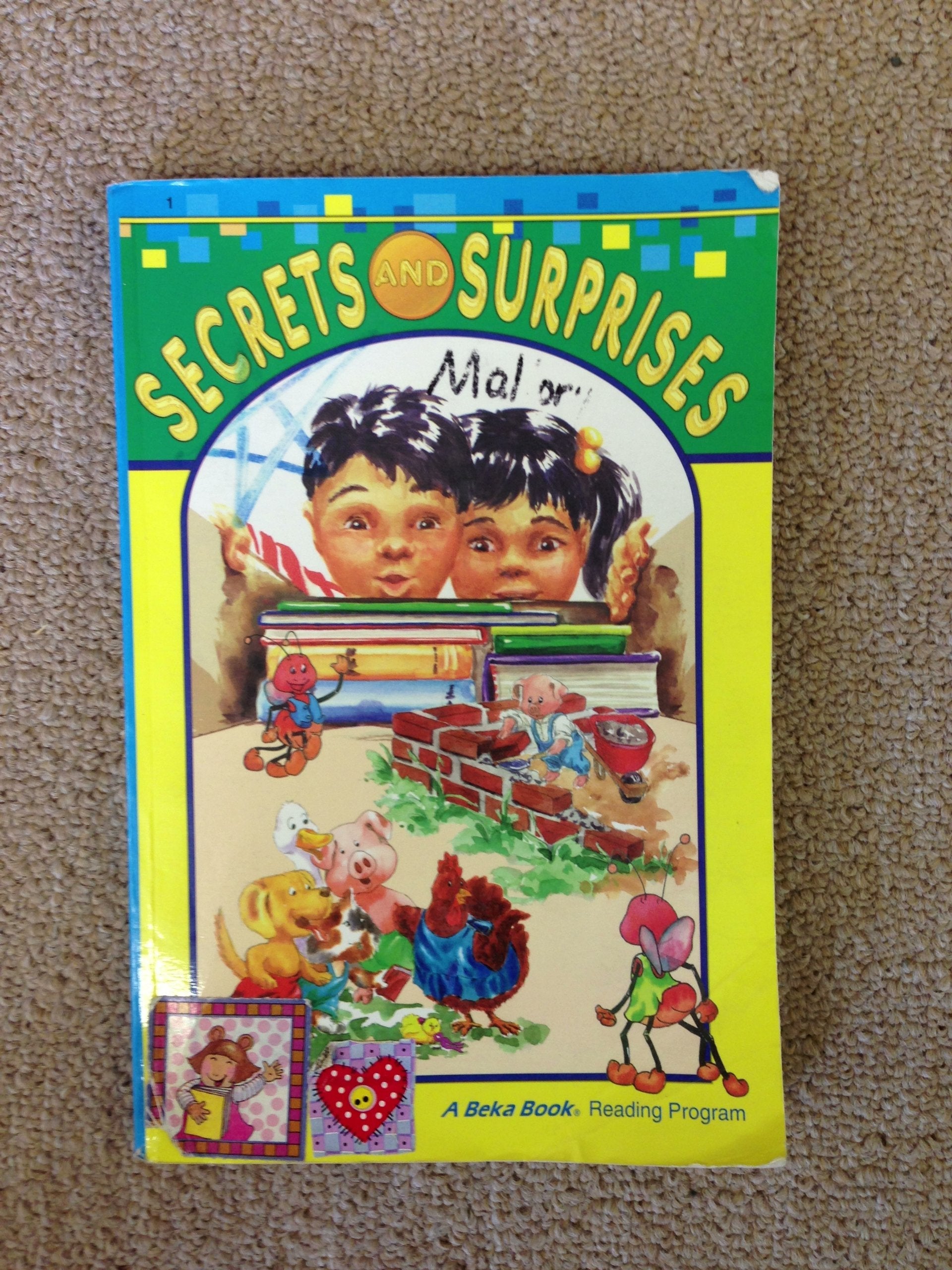 Secrets and surprises (A Beka Book reading program) used book depot