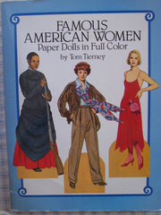 Famous American Women Paper Dolls in Full Color