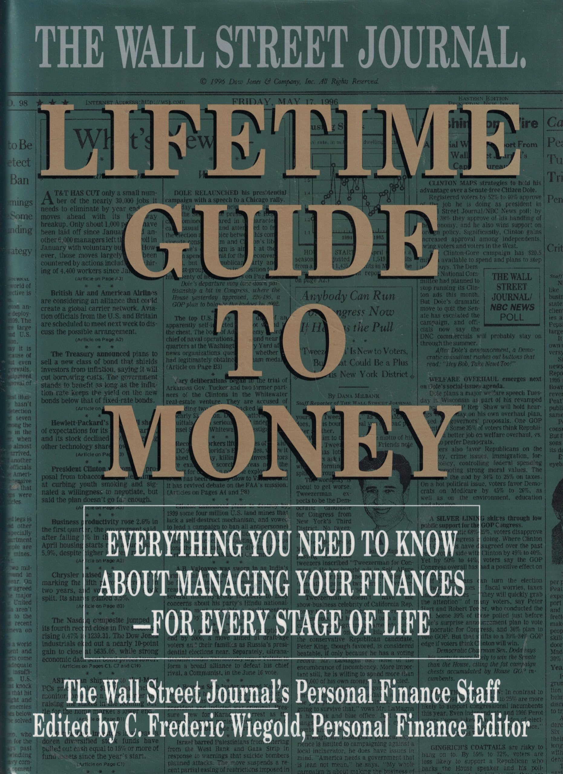 The Wall Street Journal Lifetime Guide to Money: Strategies for Managing Your Finances used book depot
