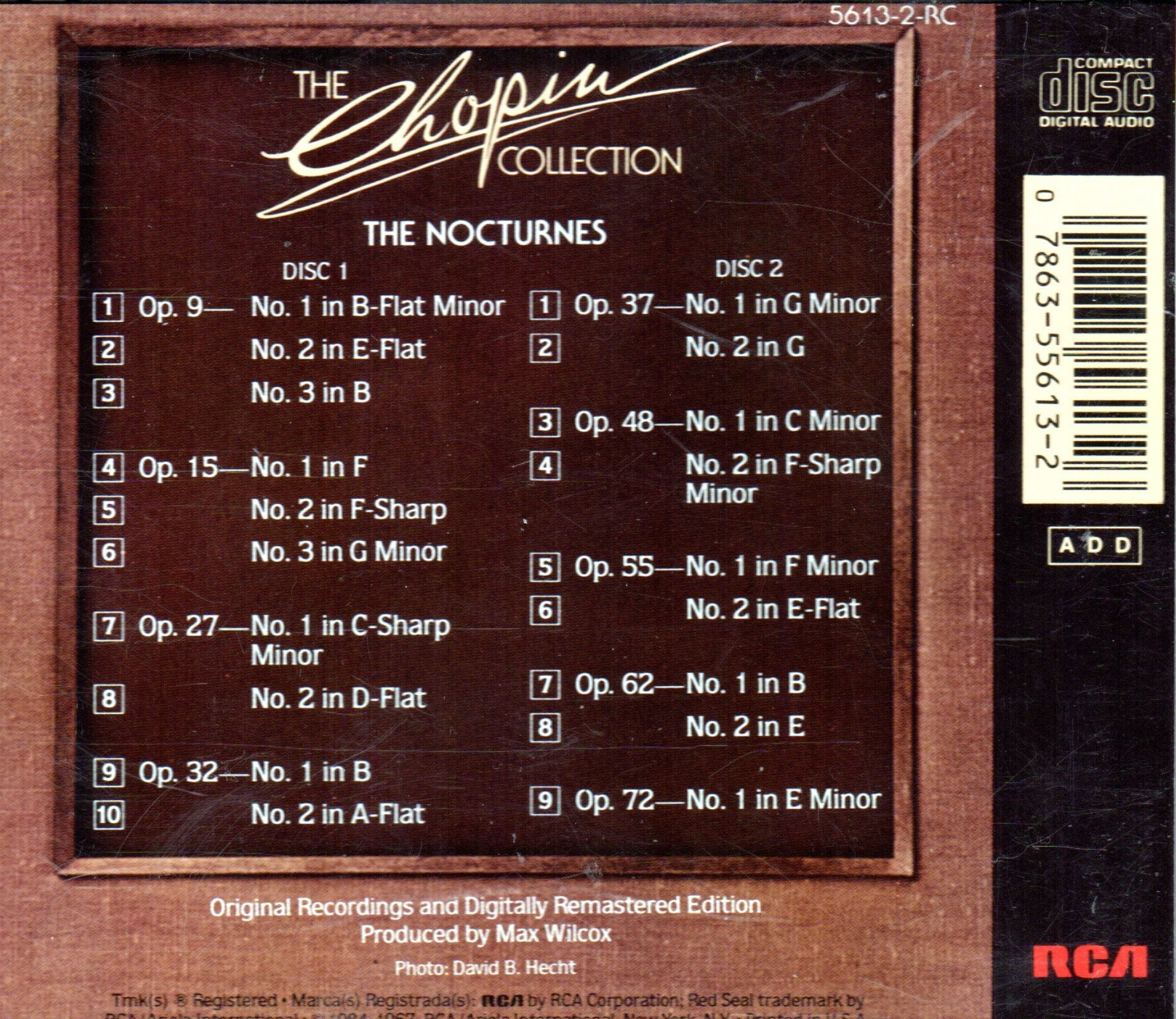 Artur Rubinstein - The Chopin Collection: The Nocturnes used book depot