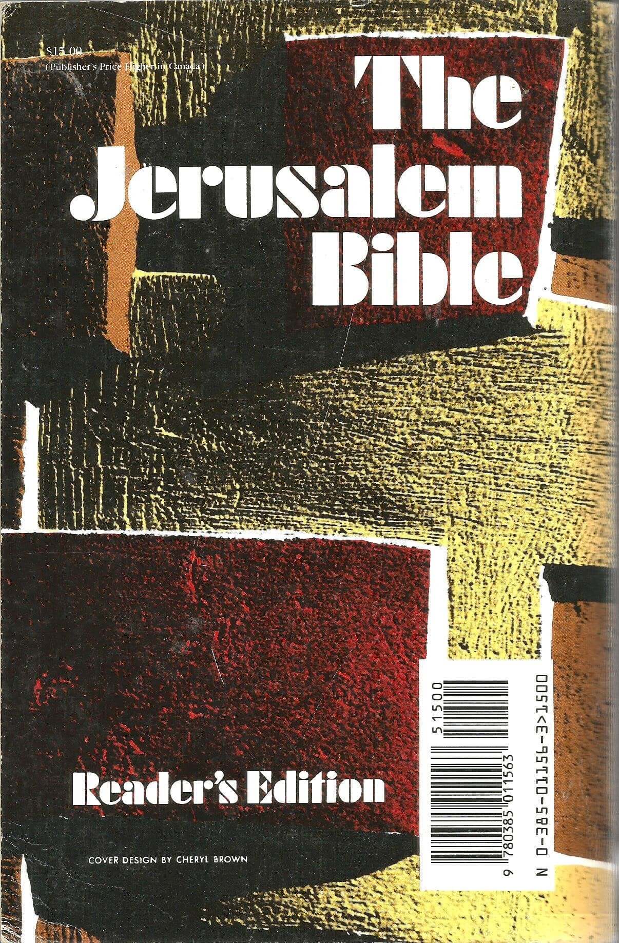The Jerusalem Bible used book depot