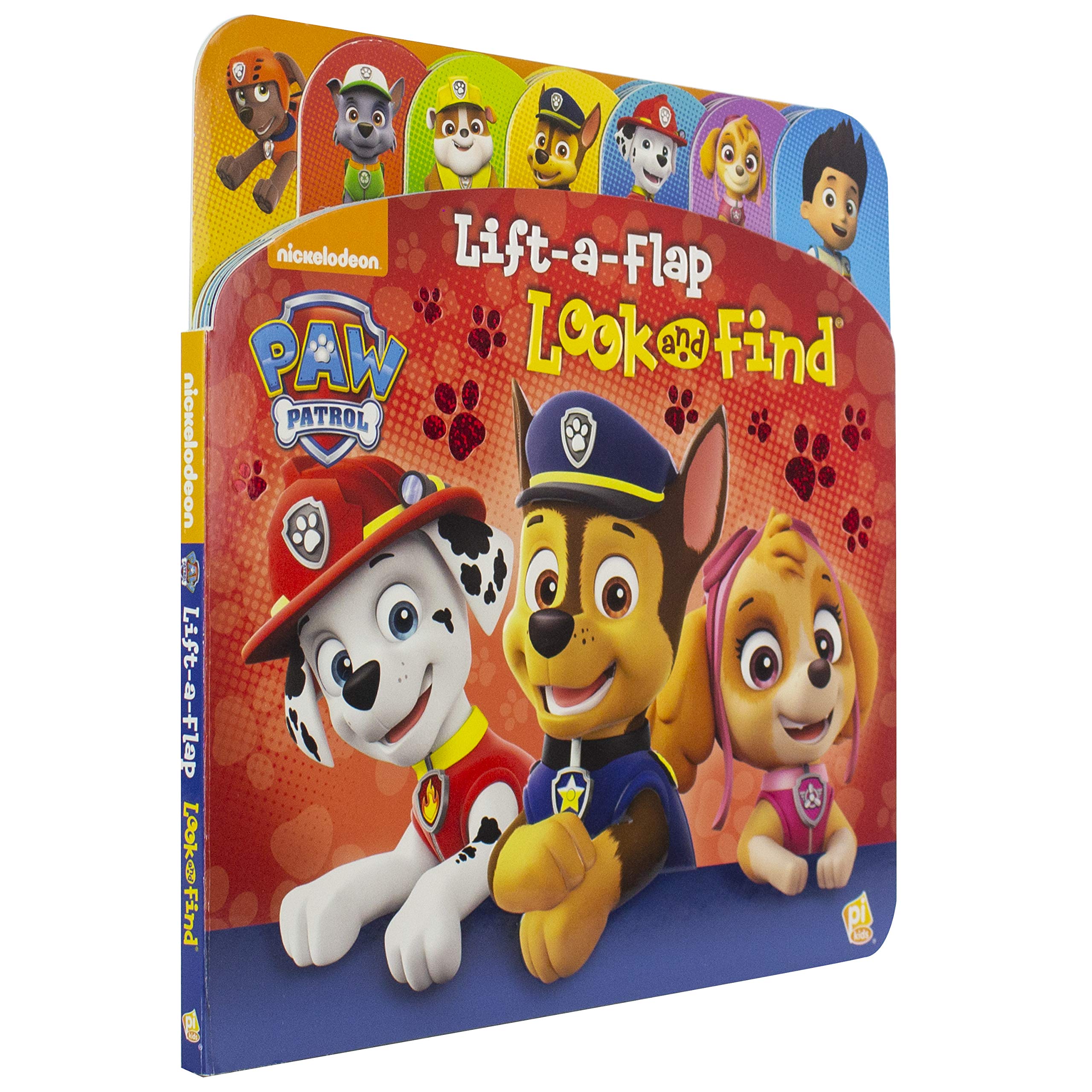 Nickelodeon PAW Patrol - Lift-a-Flap Look and Find Board Book - PI Kids used book depot