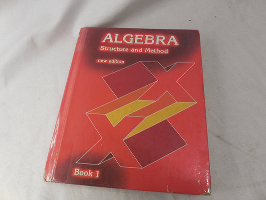 Algebra Structure and Method new edition Book One [Hardcover] Mary P Dolciani; Richard C Brown; Frank Ebos and William L Cole