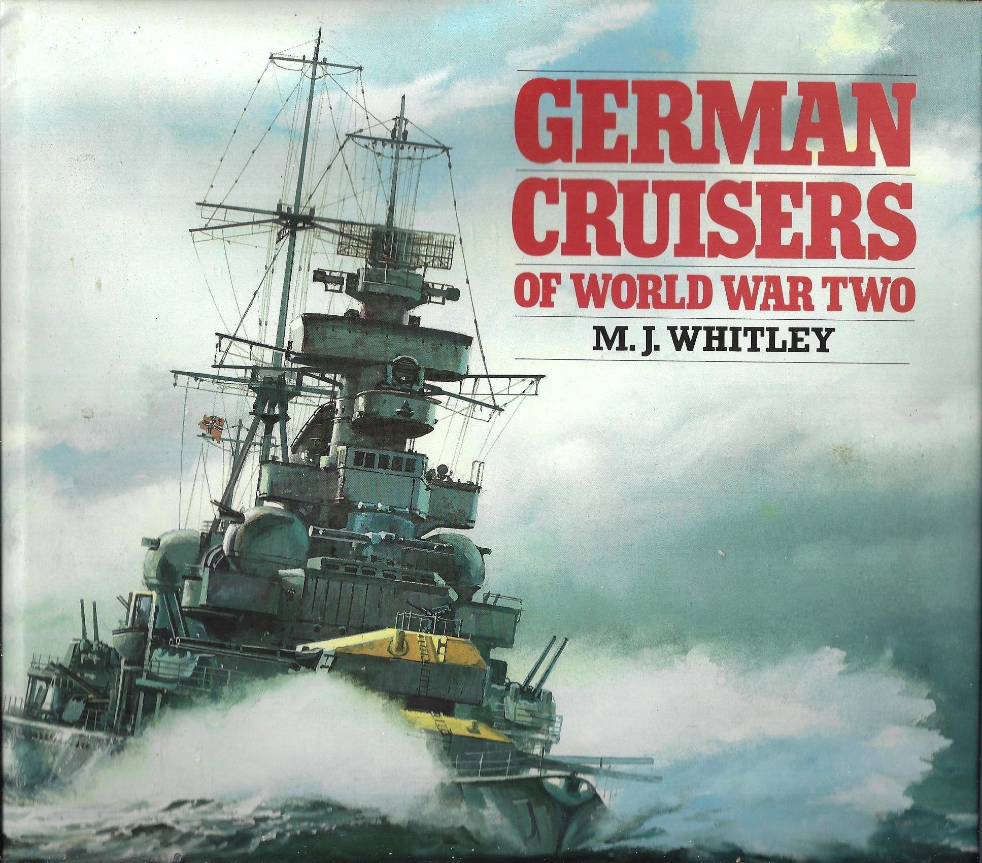 German Cruisers of World War II used book depot