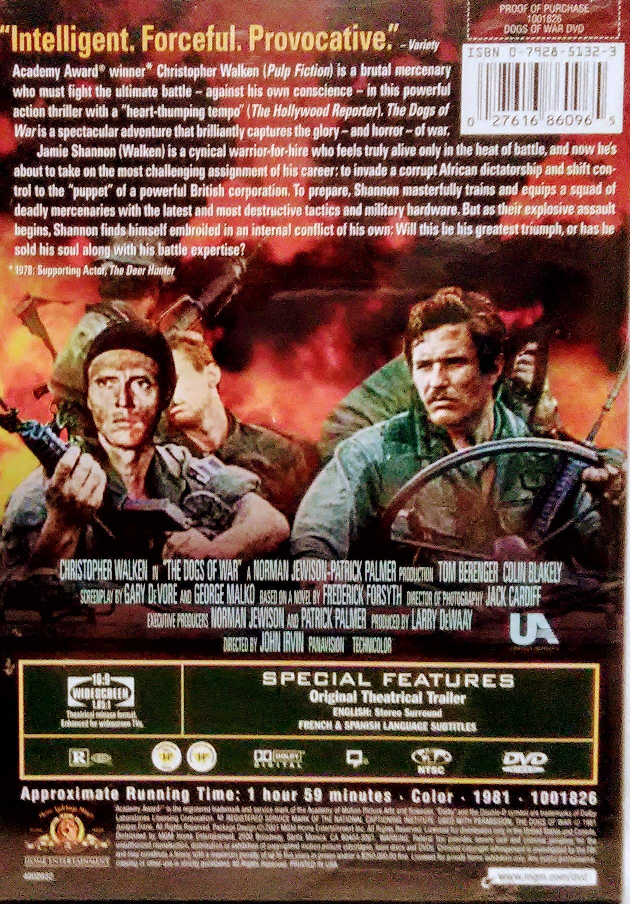 The Dogs of War [DVD] used book depot