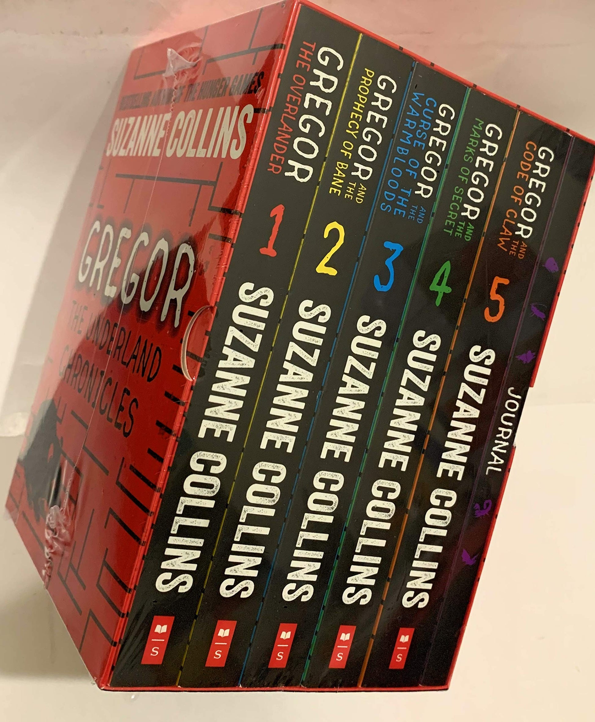 Gregor The Underground Chronicles 6-Pack Boxed Gift Set: Books #1-5 Plus an Exclusive Journal used book depot