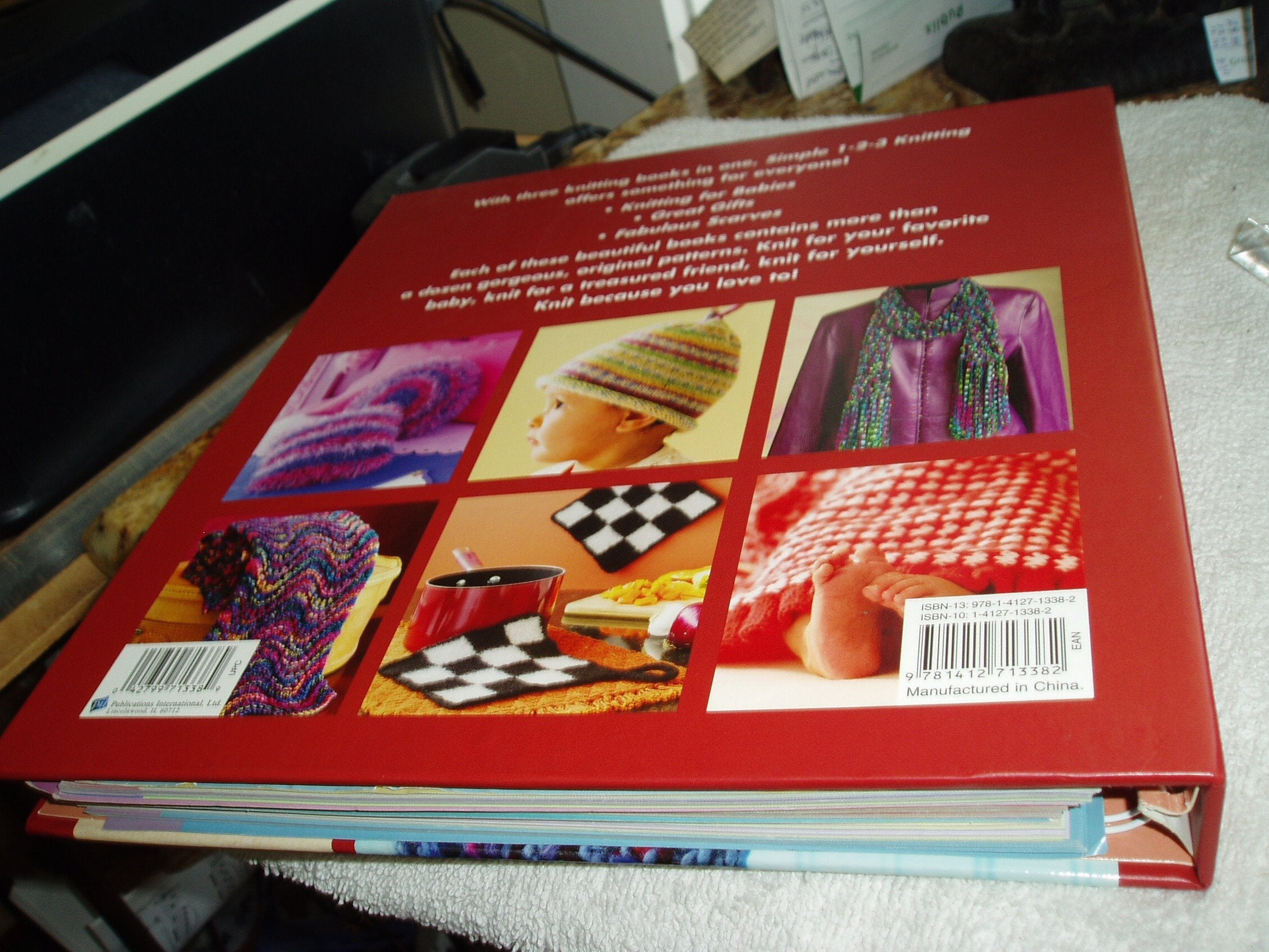 Simple 1-2-3 Knitting used book depot