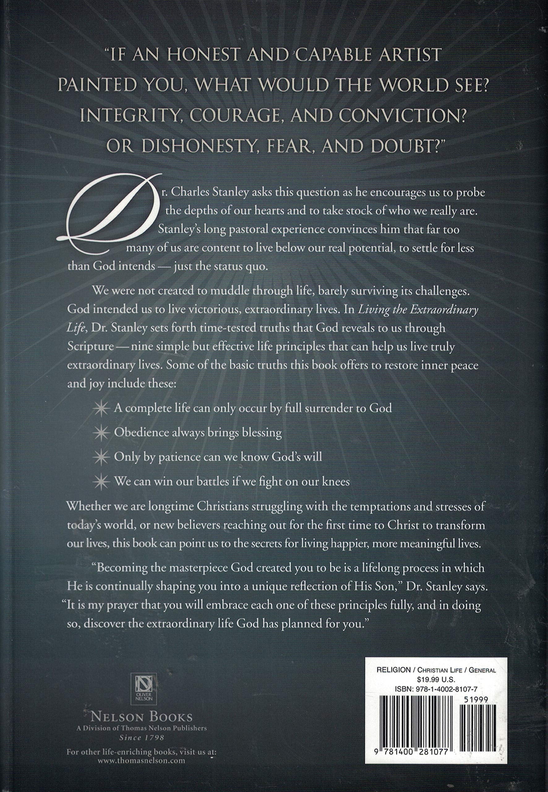Living the Extraordinary Life: 9 Principles to Discover It used book depot