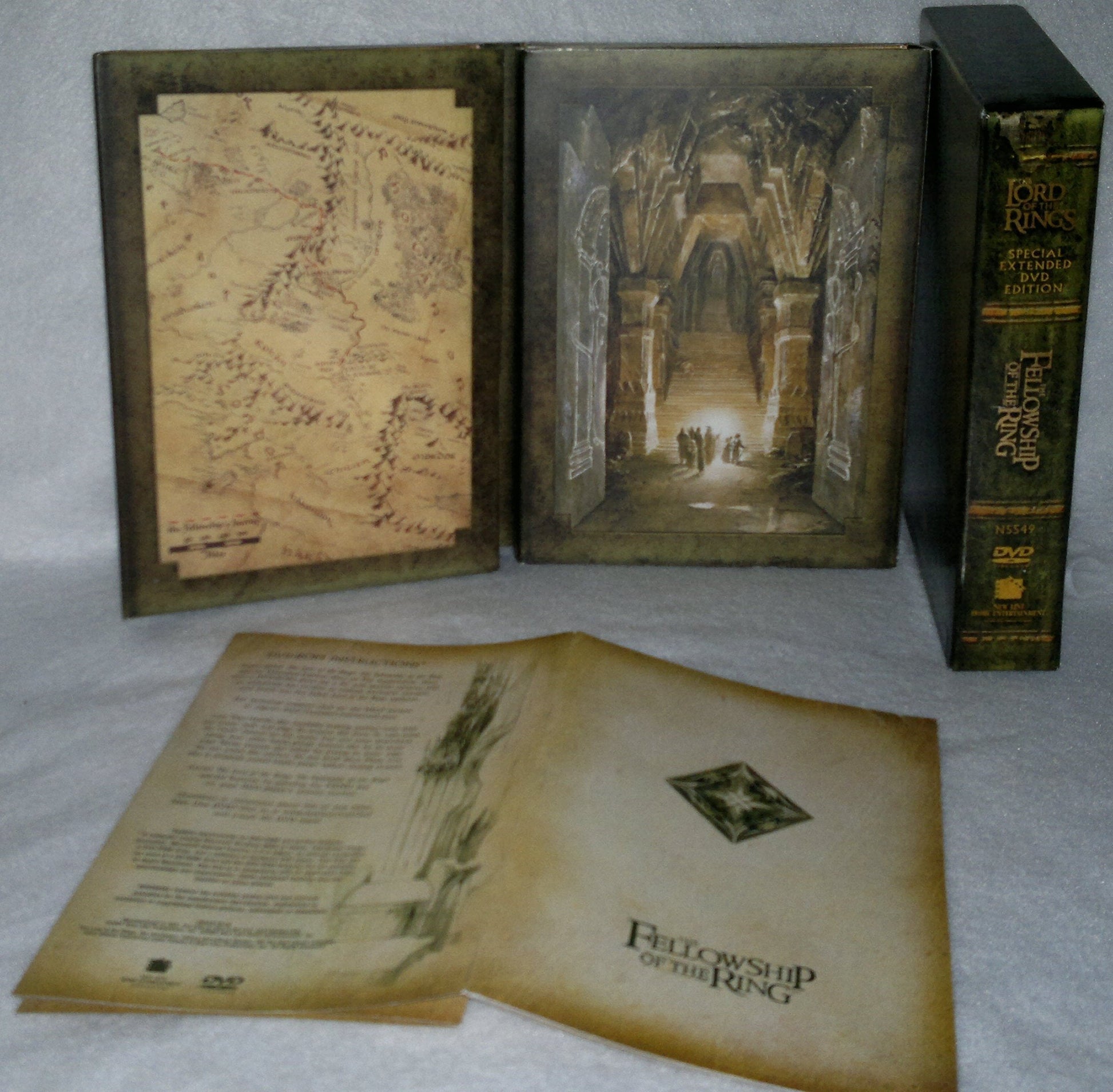The Lord of the Rings: The Fellowship of the Ring (Four-Disc Special Extended Edition) used book depot