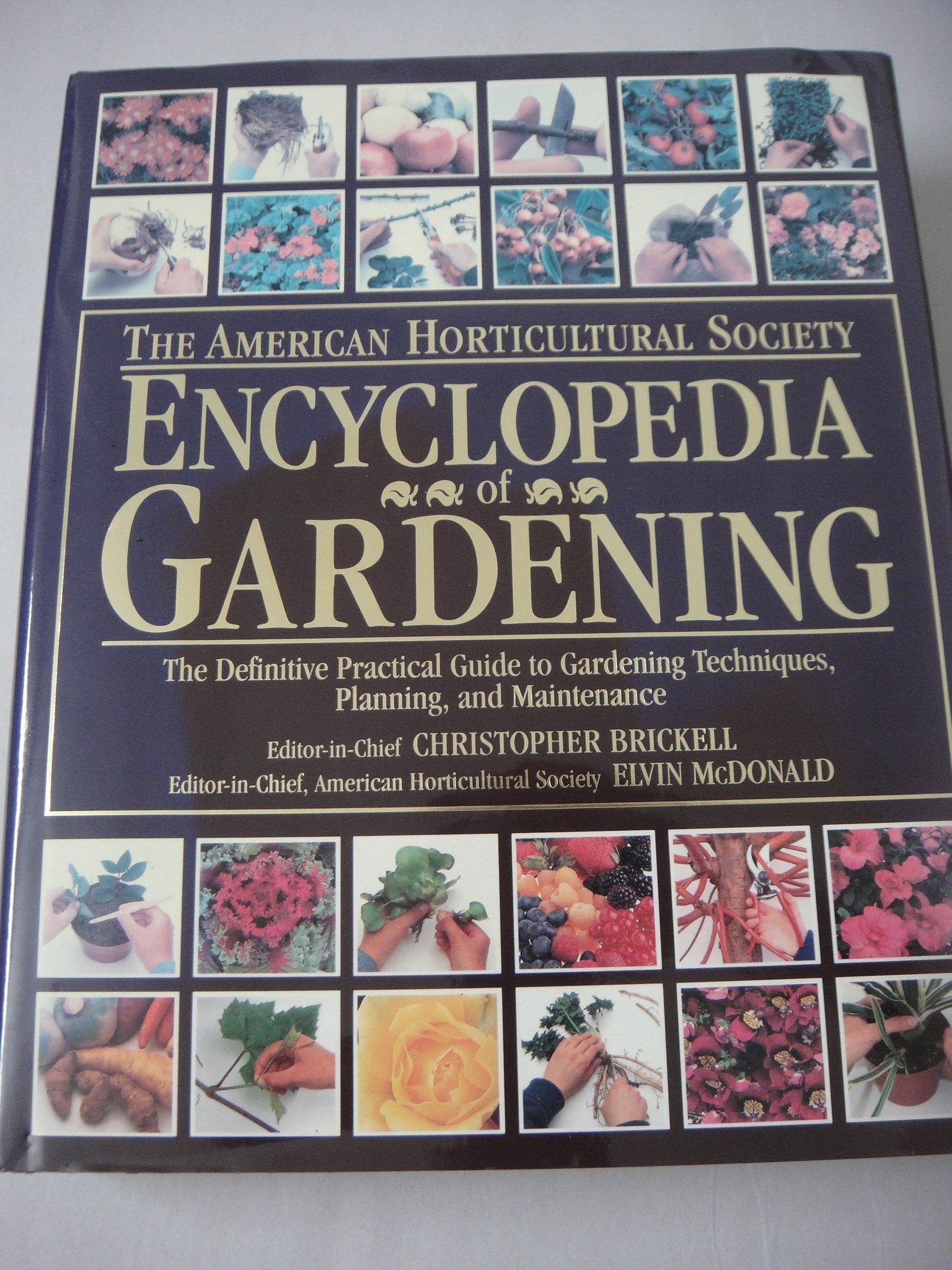 American Horticultural Society Encyclopedia of Gardening used book depot