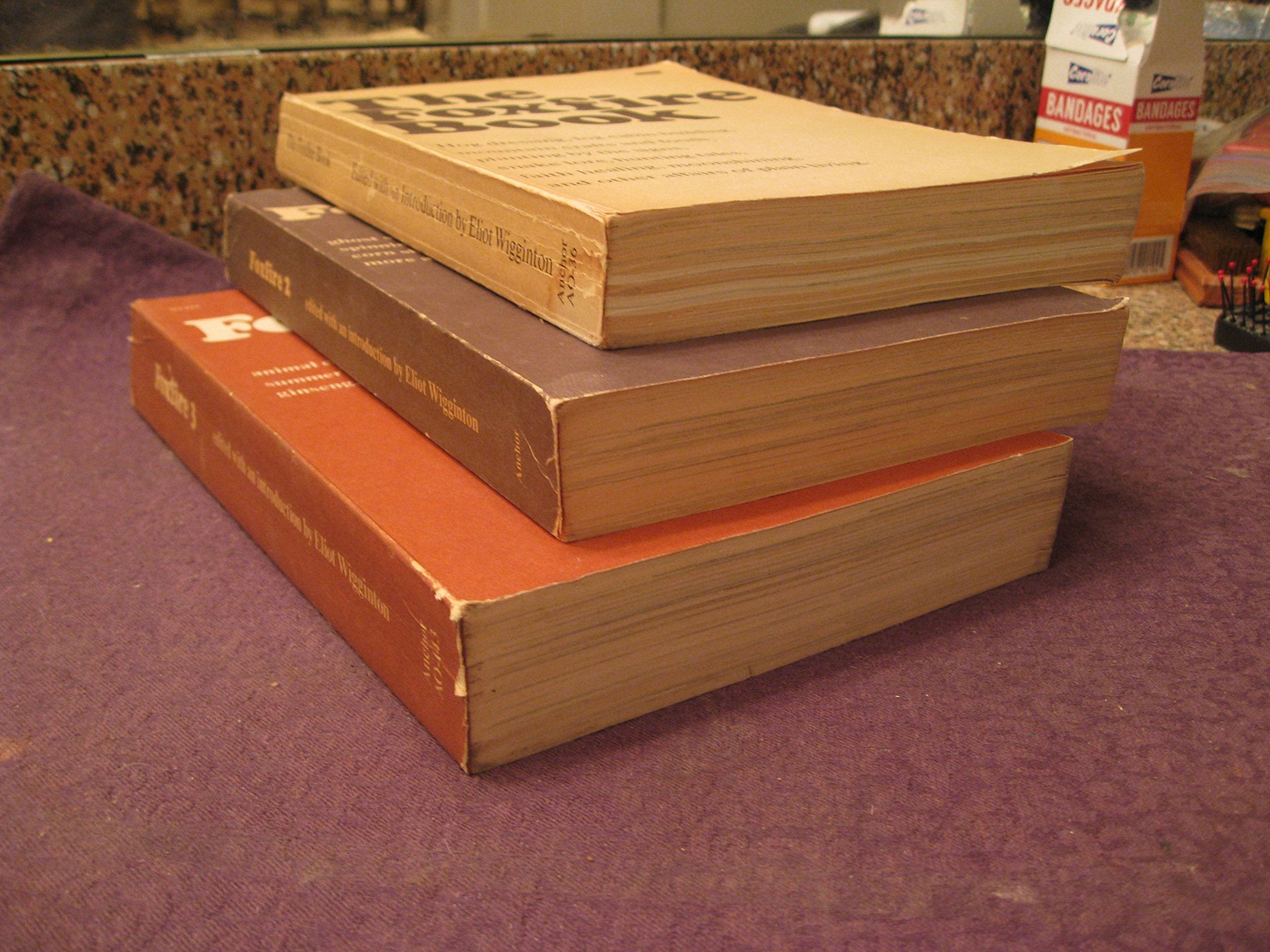 The Foxfire Book Vol 1,2,3 - Three Vol boxed set used book depot