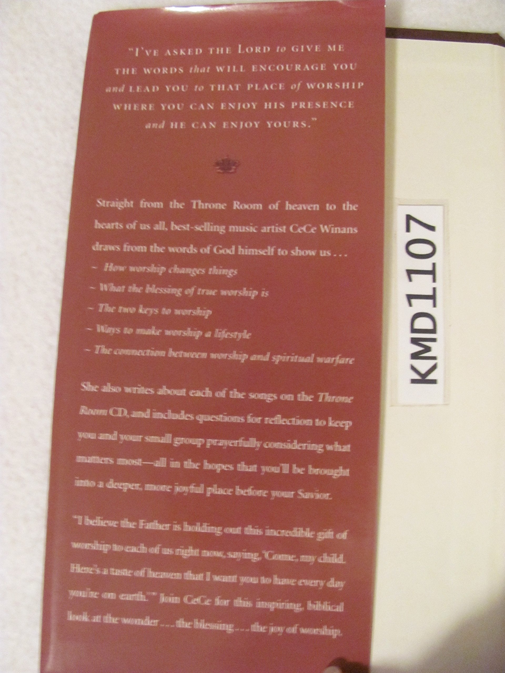 Throne Room: Ushered into the Presence of God used book depot