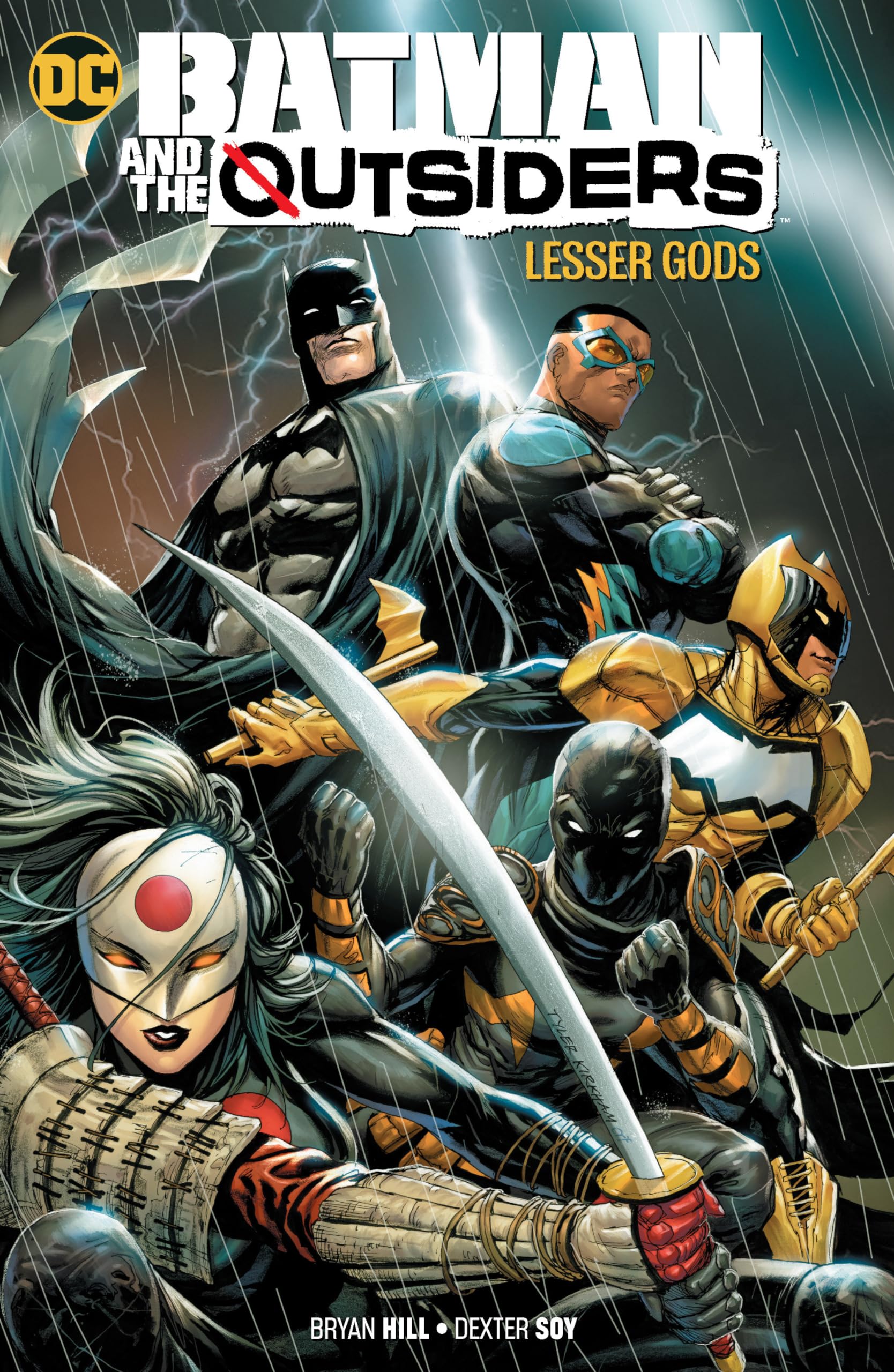 Batman and the Outsiders 1: Lesser Gods used book depot