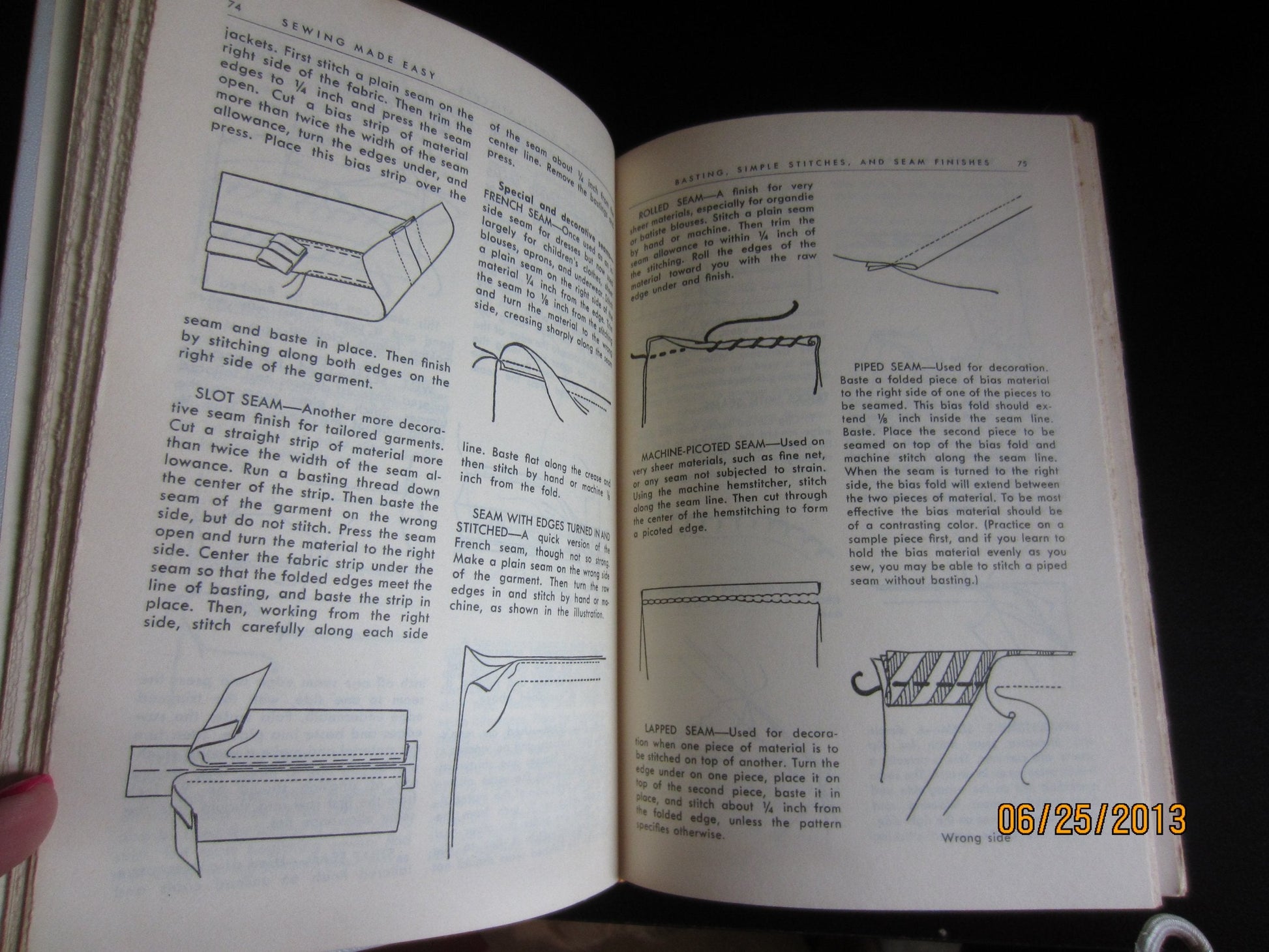 Sewing Made Easy; New Revised Edition used book depot