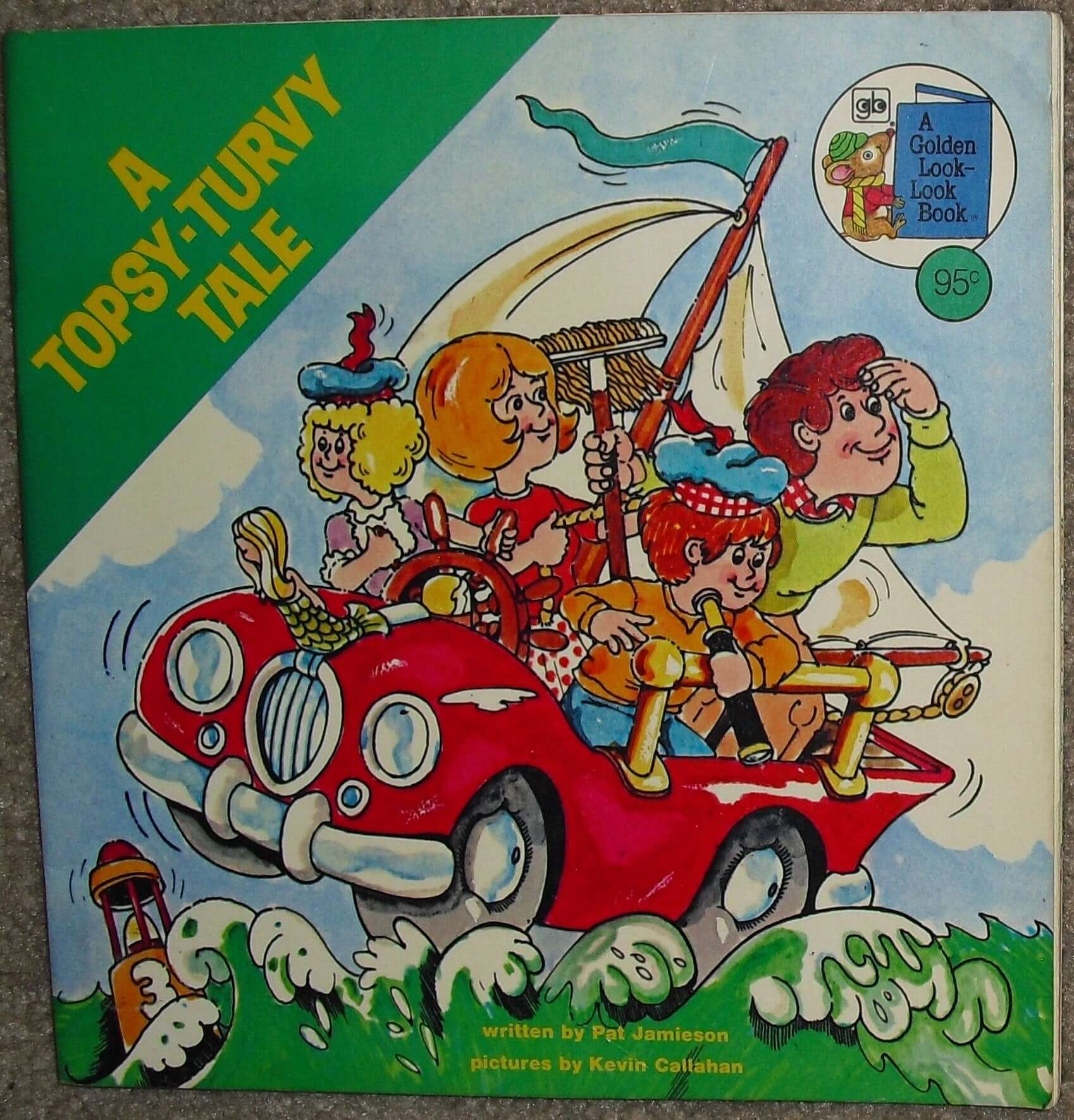 A topsy-turvy tale (A Golden look-look book) used book depot